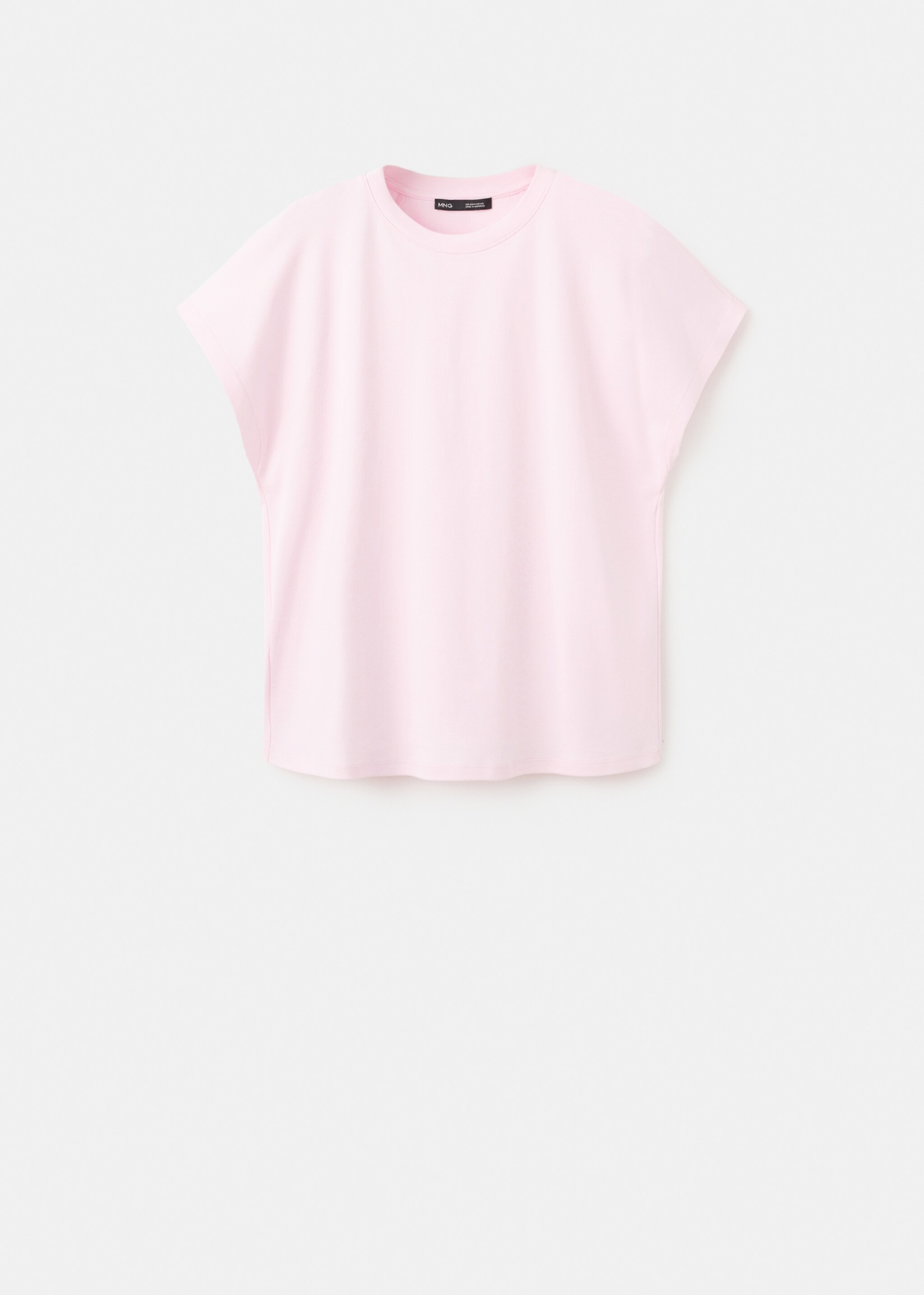 Camiseta algodón manga corta - Artículo sin modelo, Rosa pastel. Ref: 27054096-00.