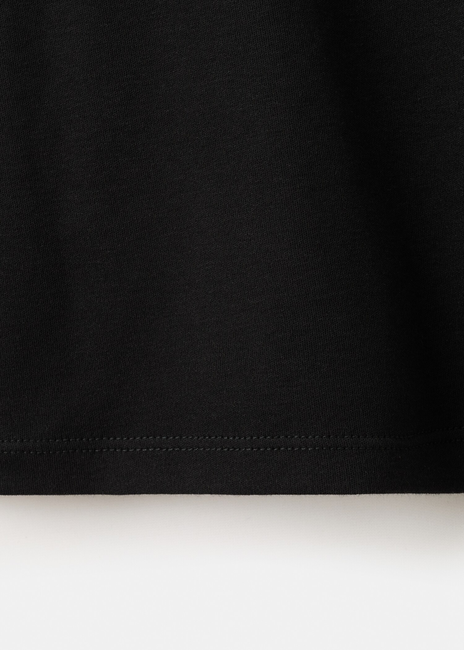 Kurzärmliges Baumwoll-T-Shirt - Detail des Artikels 8