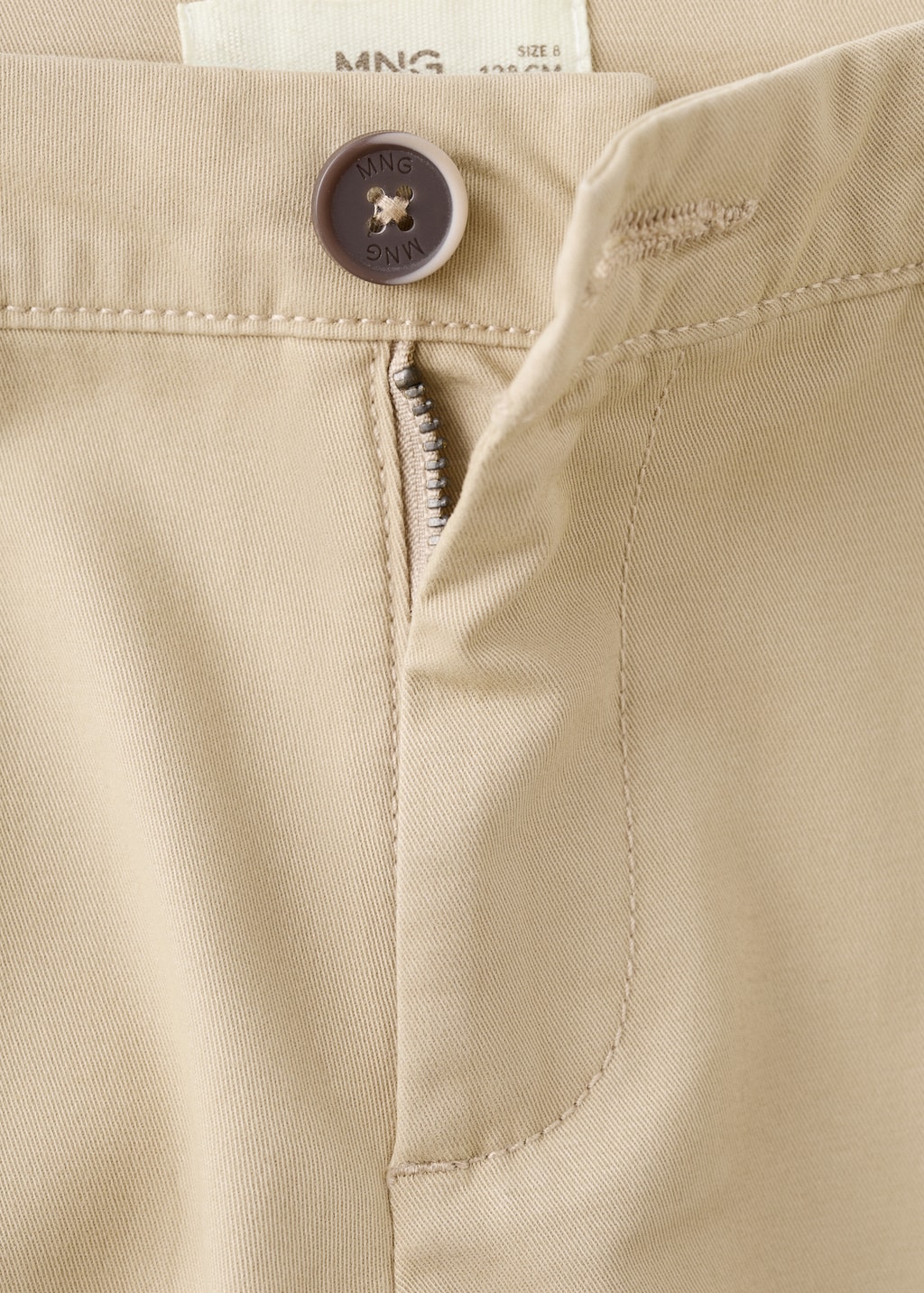 Plain chino pants