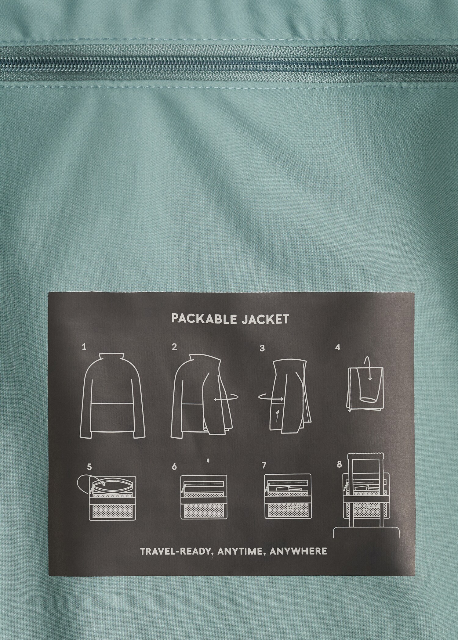 Packable water-repellent jacket with Thermore® technology - Details of the article 5