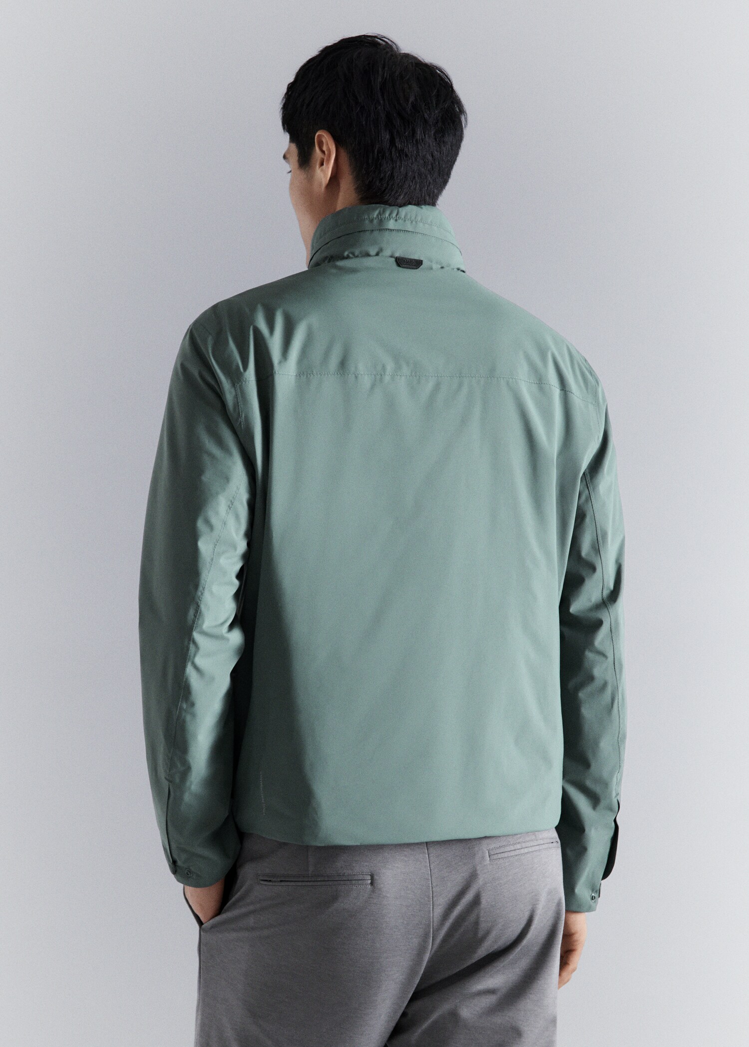 Packable water-repellent jacket with Thermore® technology - Reverse of the article
