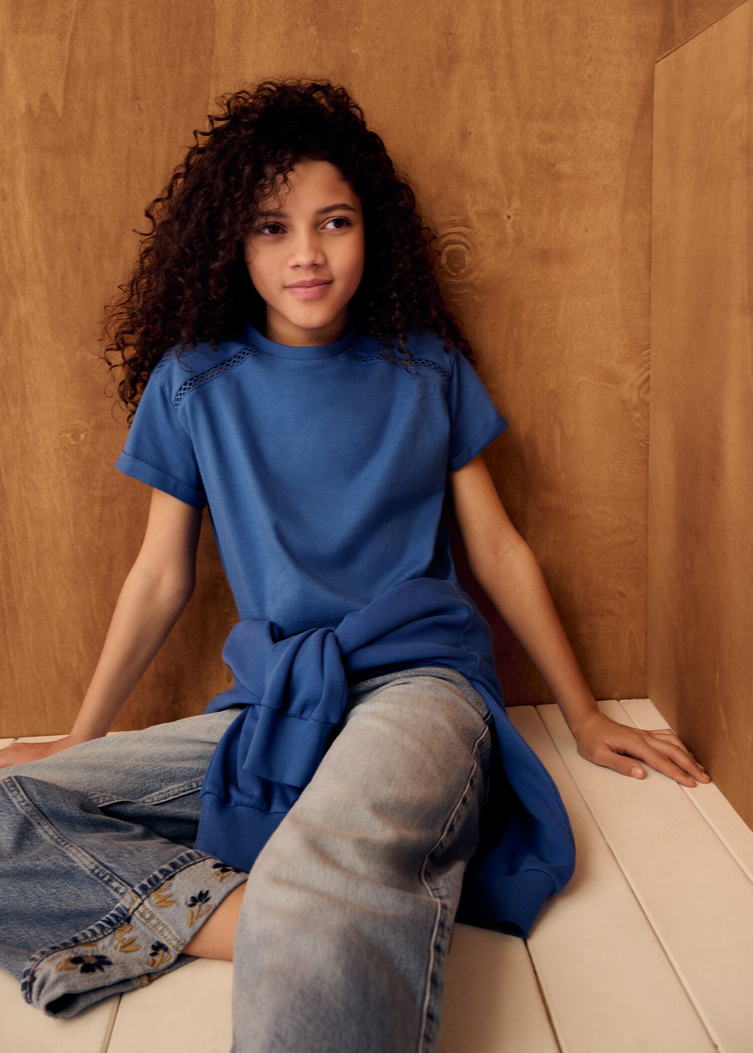 Openwork details T-shirt - Details of the article 5