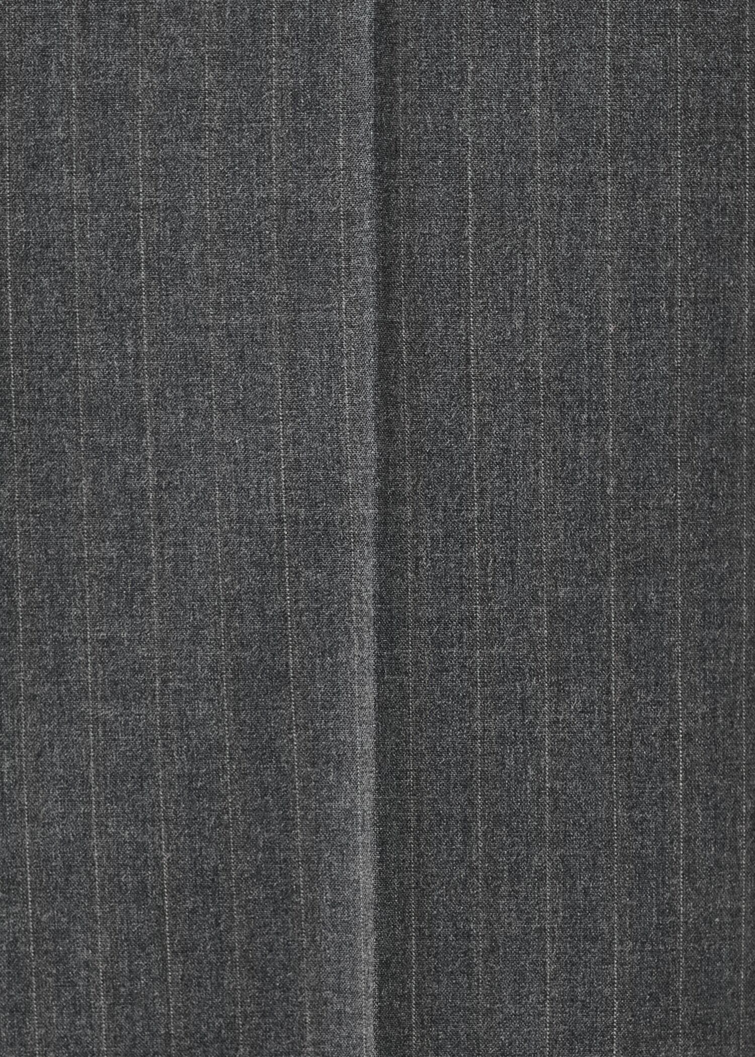 Slim-fit chalk-stripe trousers - Details of the article 0