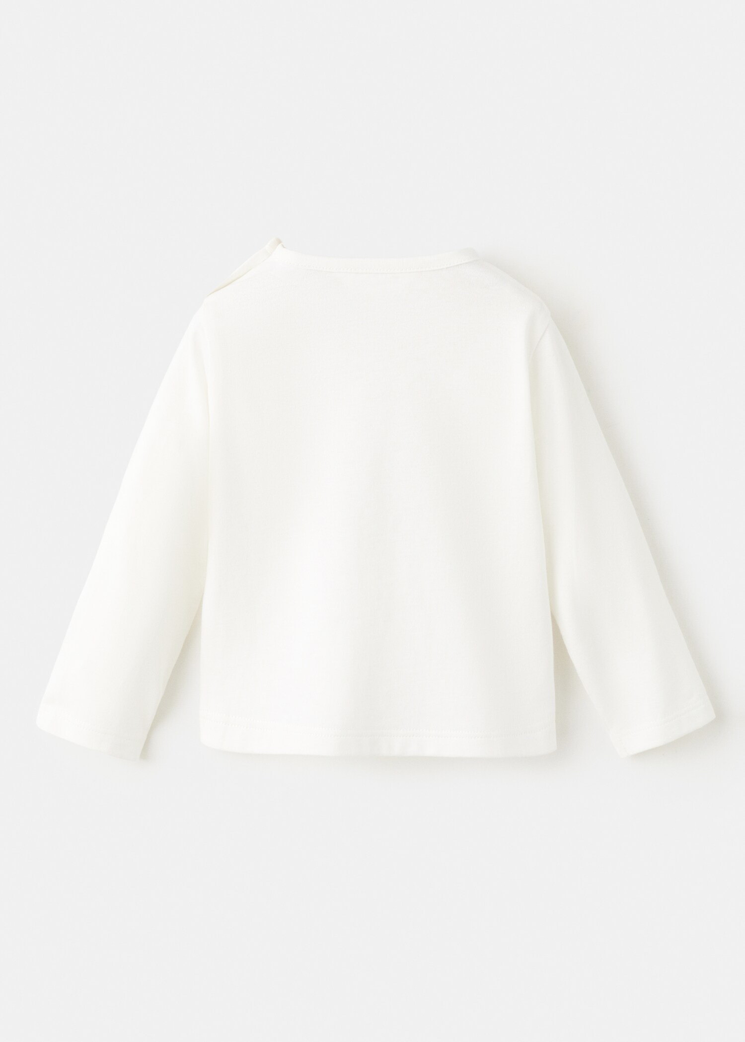 تيشيرت قطني مع رسم - الجهة الخلفية للمنتج