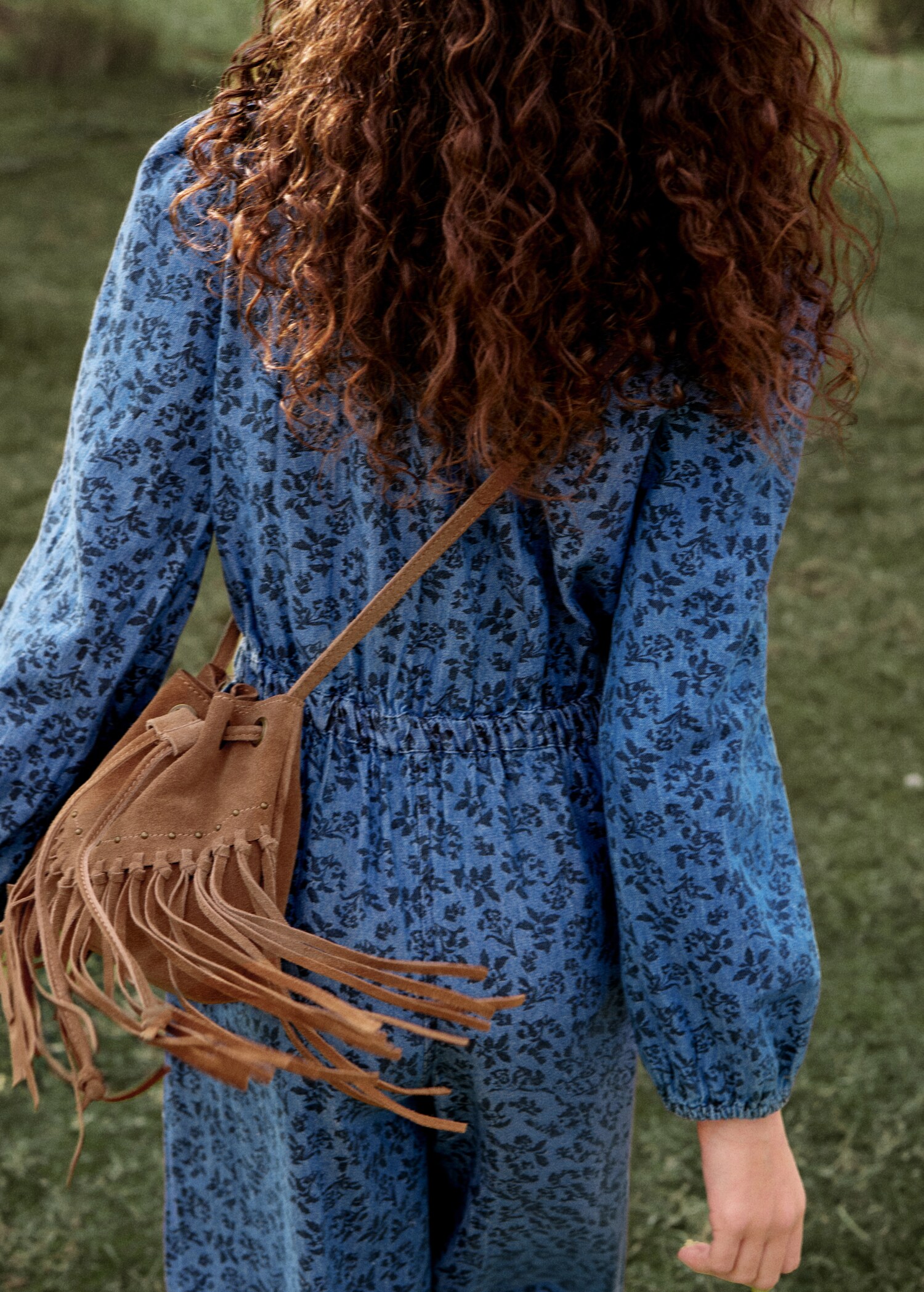 Fringed suede bag - Details of the article 5