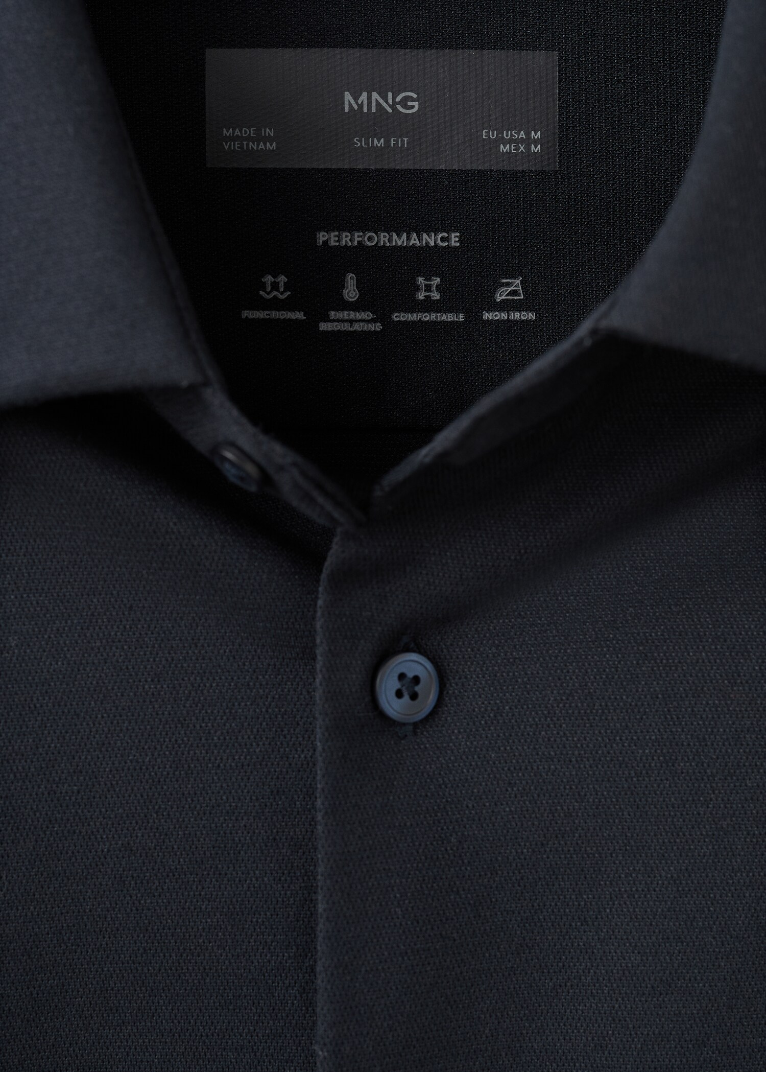 Comfort stretch non-iron shirt - Details of the article 8