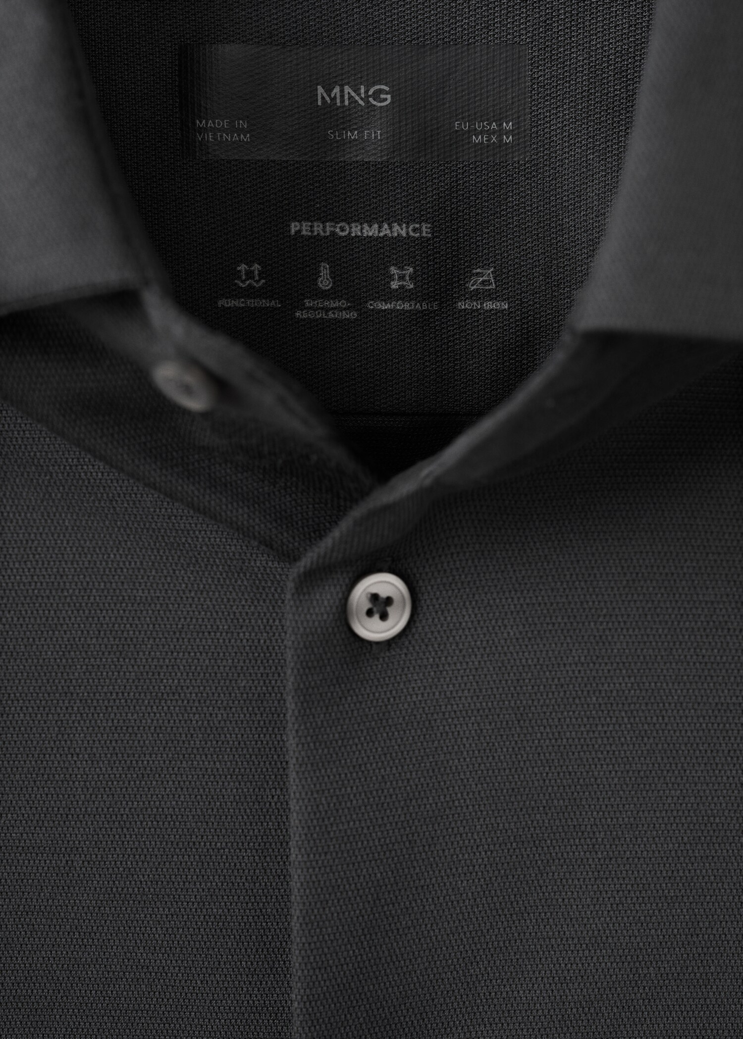 Comfort stretch non-iron shirt - Details of the article 8