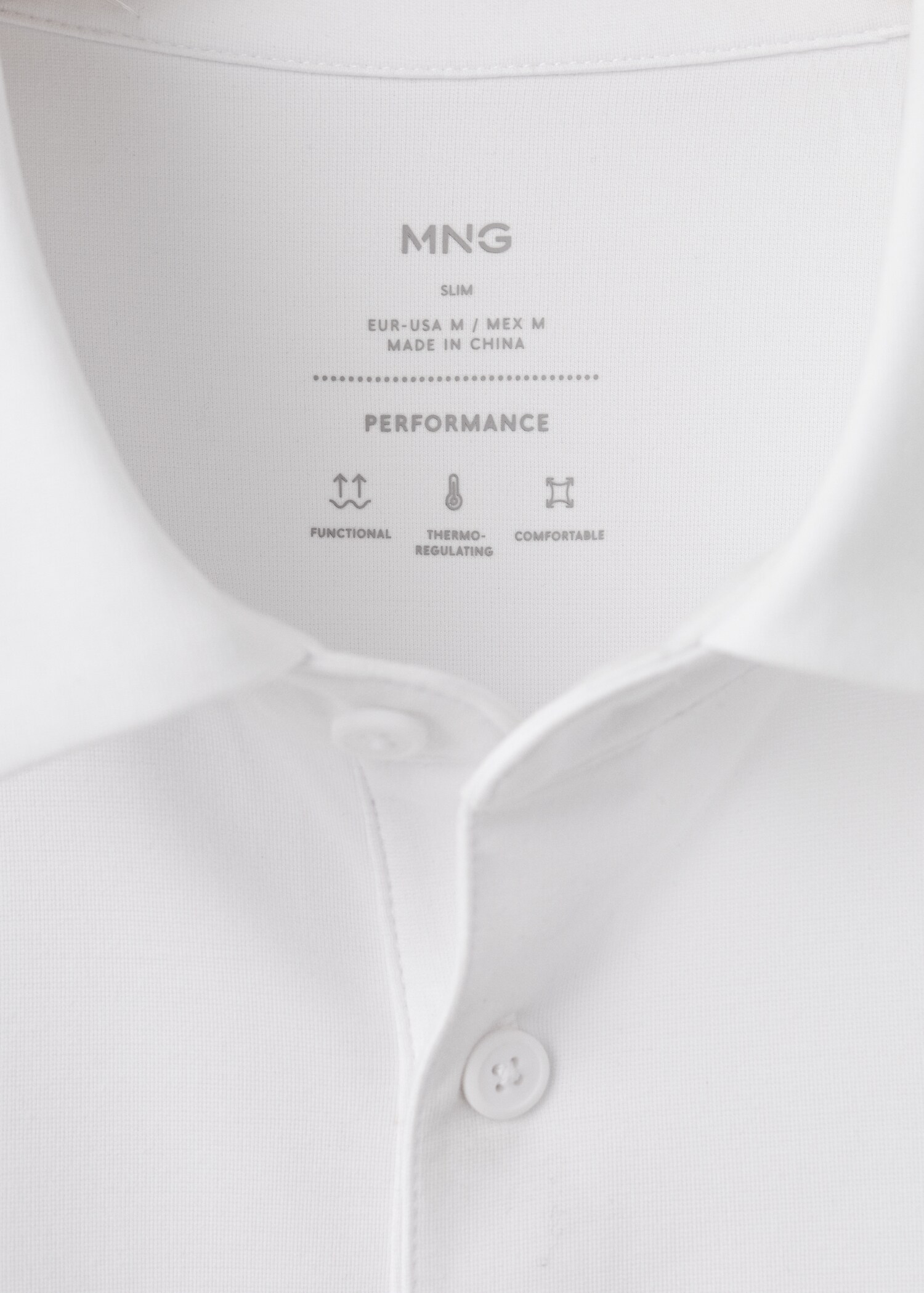 Polo comfort extensible à boutons - Détail de l'article 8