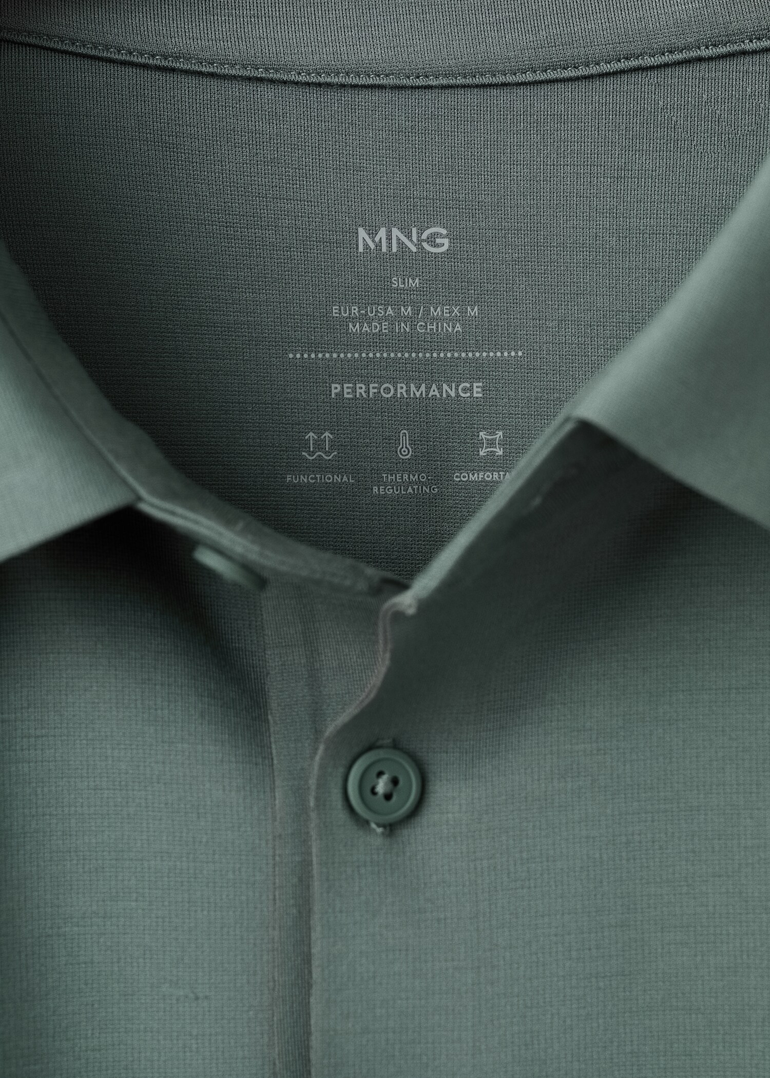 Polo comfort extensible à boutons - Détail de l'article 8
