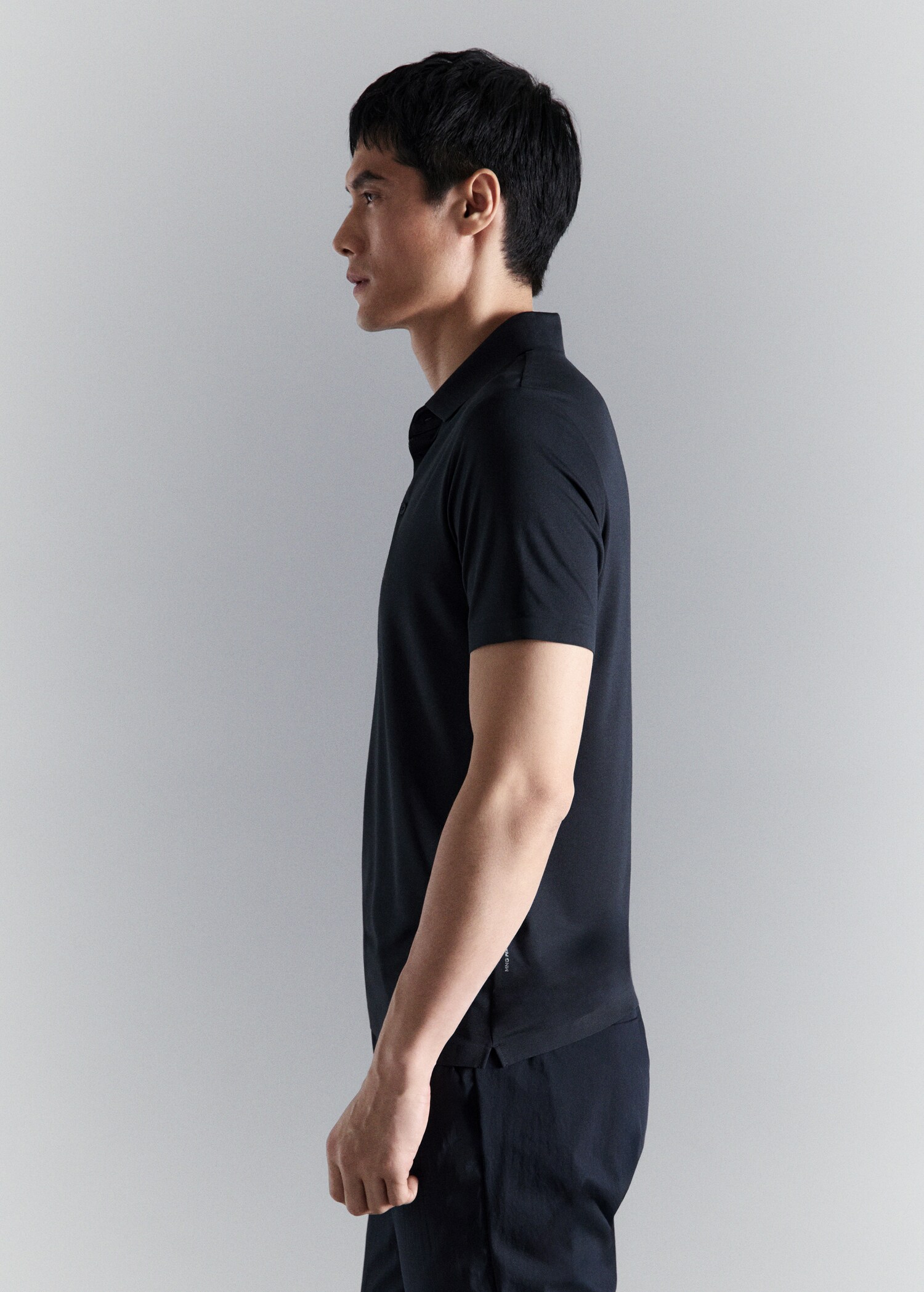 Polo comfort extensible à boutons - Détail de l'article 2