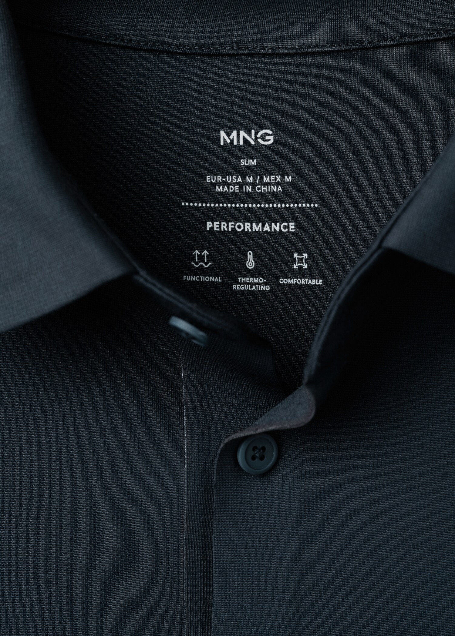 Polo comfort extensible à boutons - Détail de l'article 8