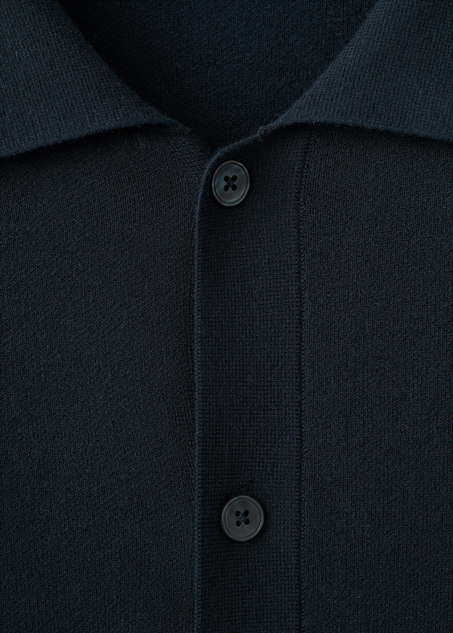 Fine knit comfort stretch cardigan - Details of the article 8