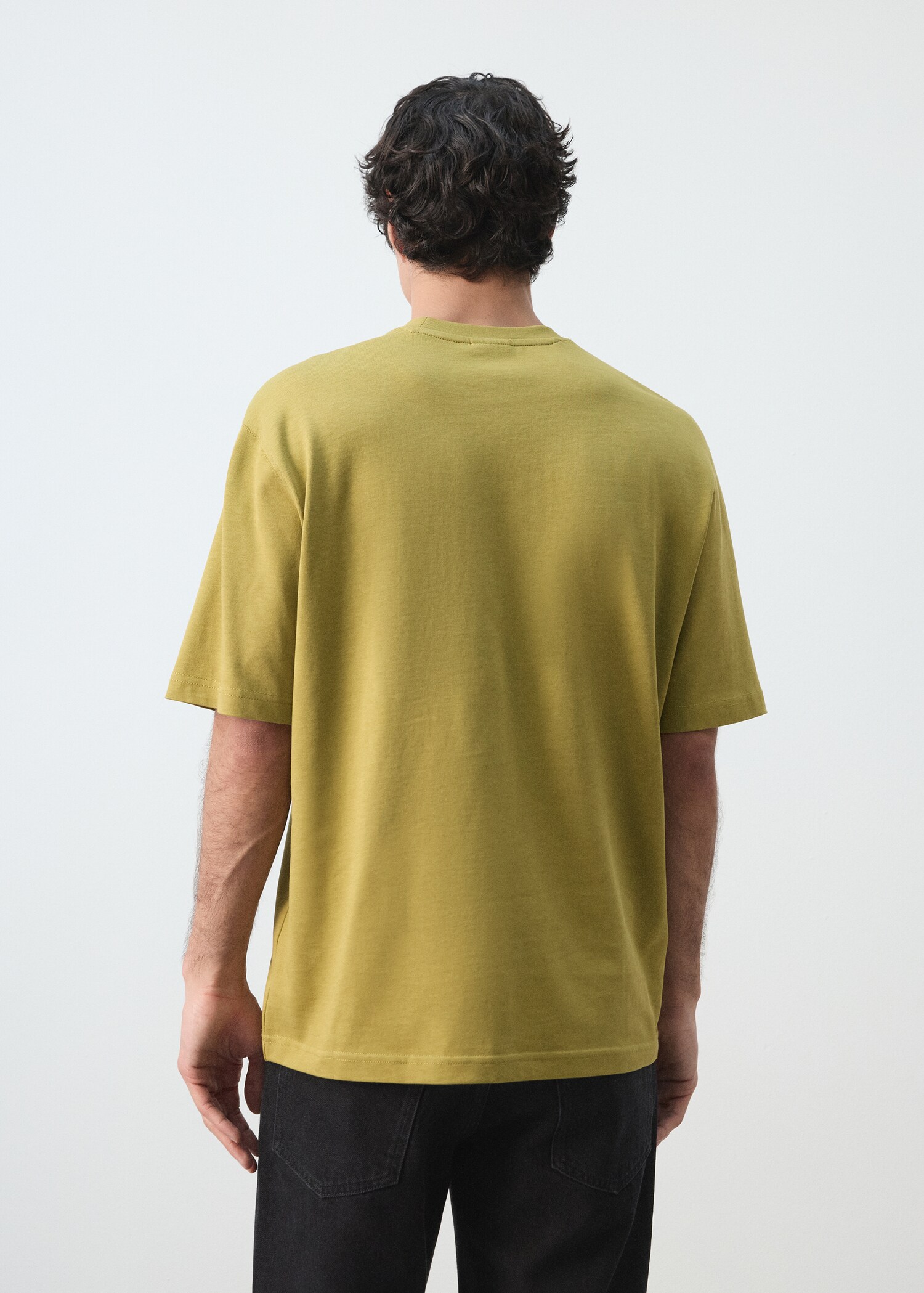 Camiseta heavy weight relaxed fit - Reverso del artículo