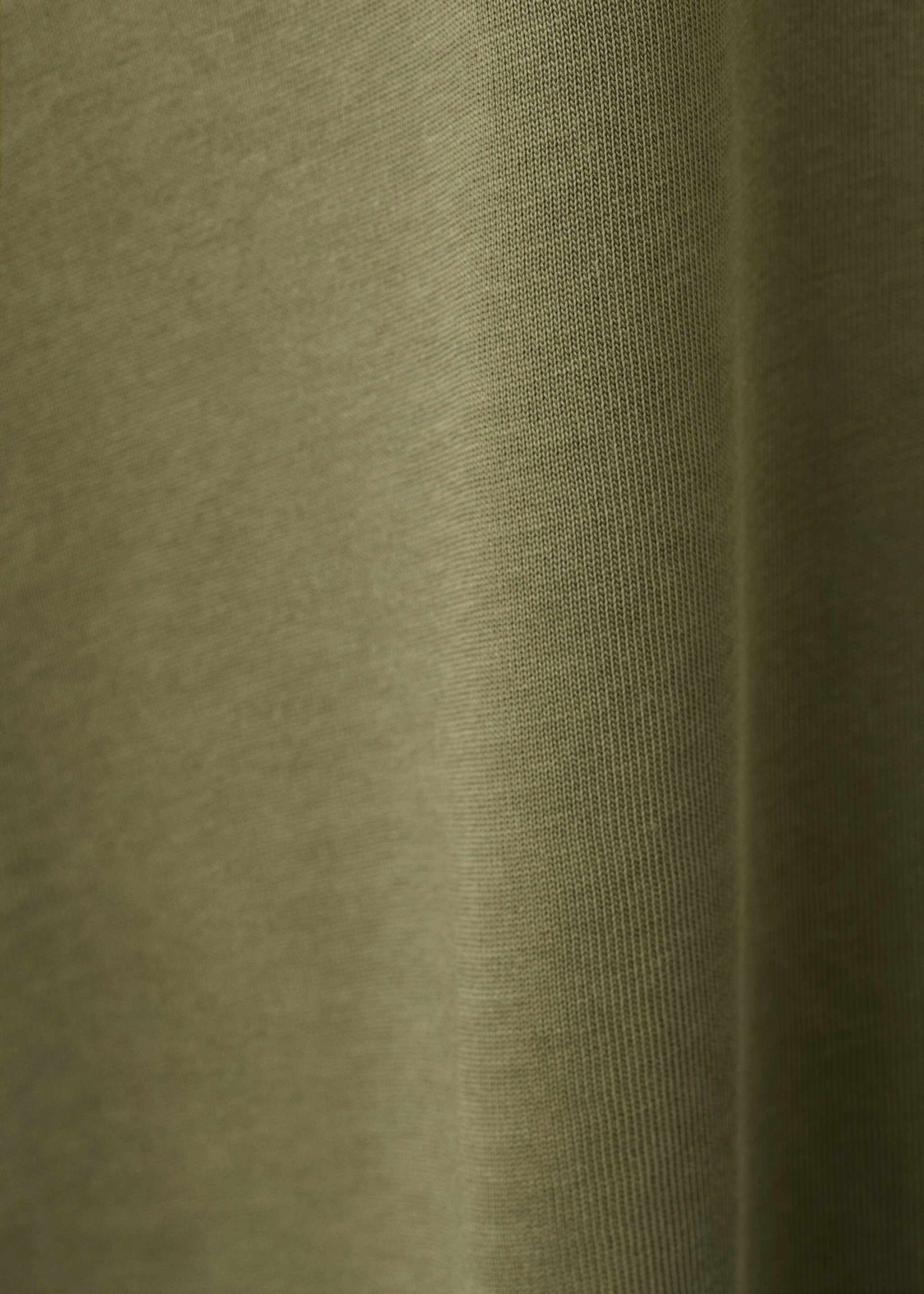 Camiseta heavy weight relaxed fit - Detalle del artículo 0, Verde oscuro. Ref: 27054430-00.