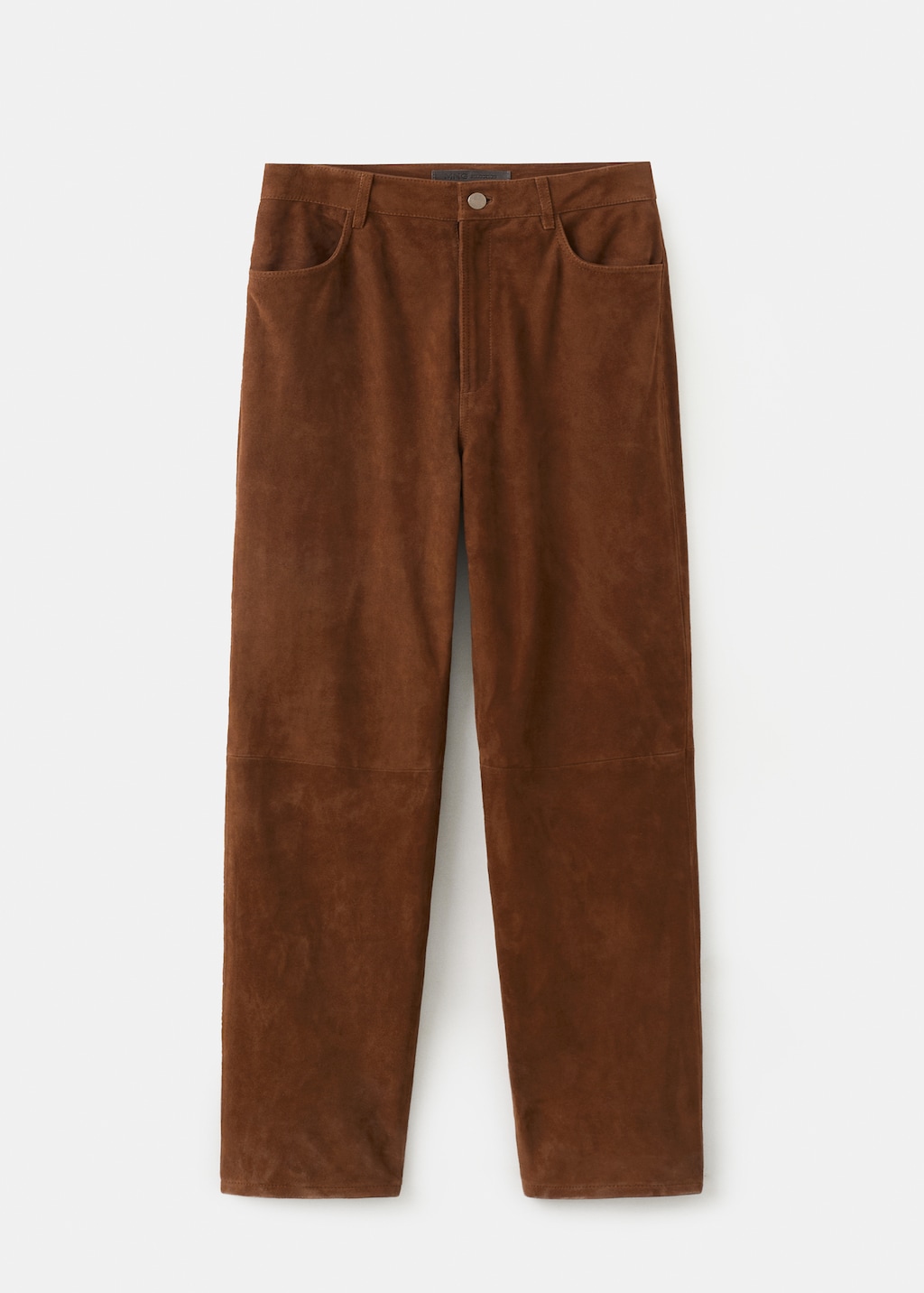 Straight-fit leather pants - image 3