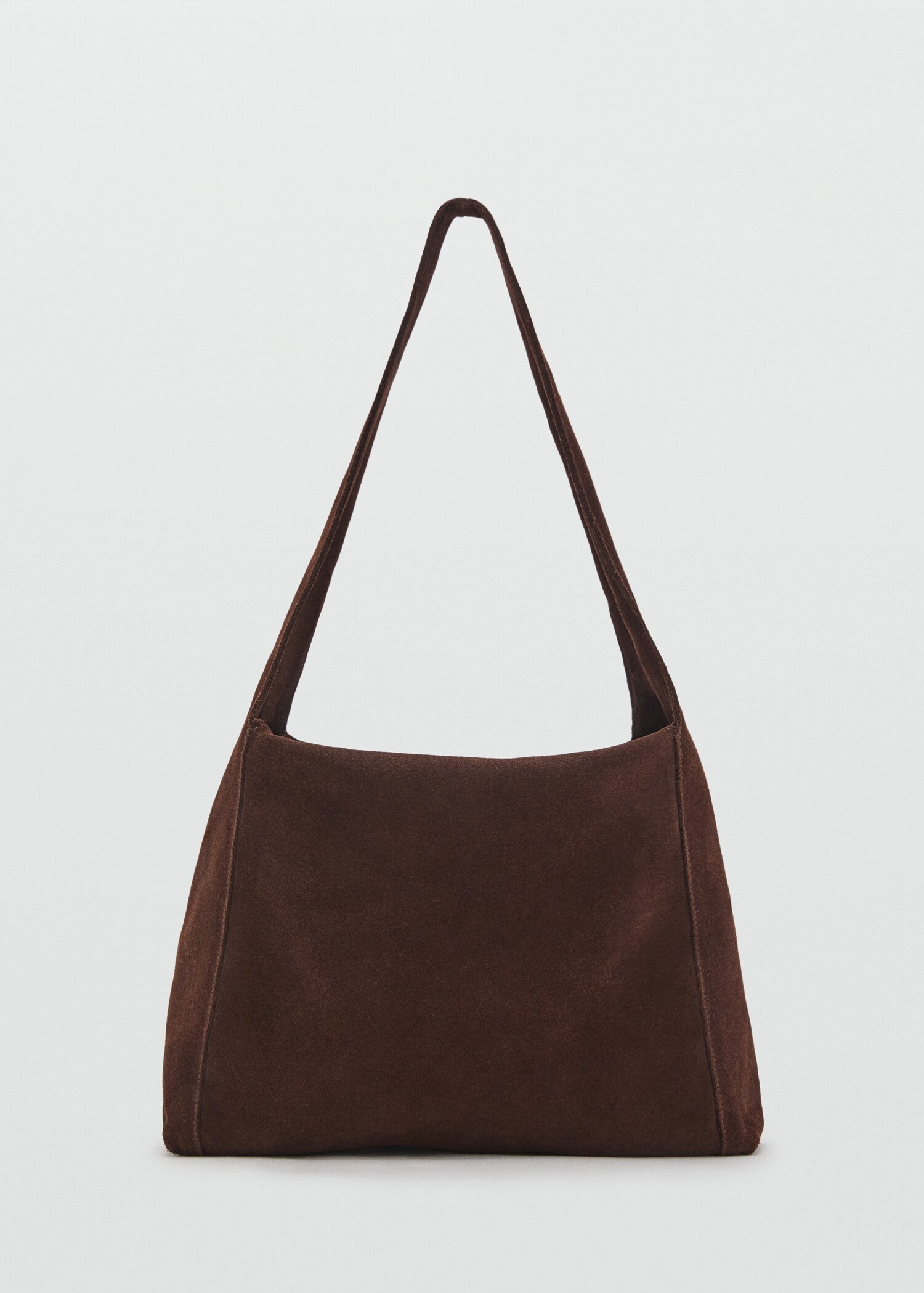 Suede shopper bag - Article without model
