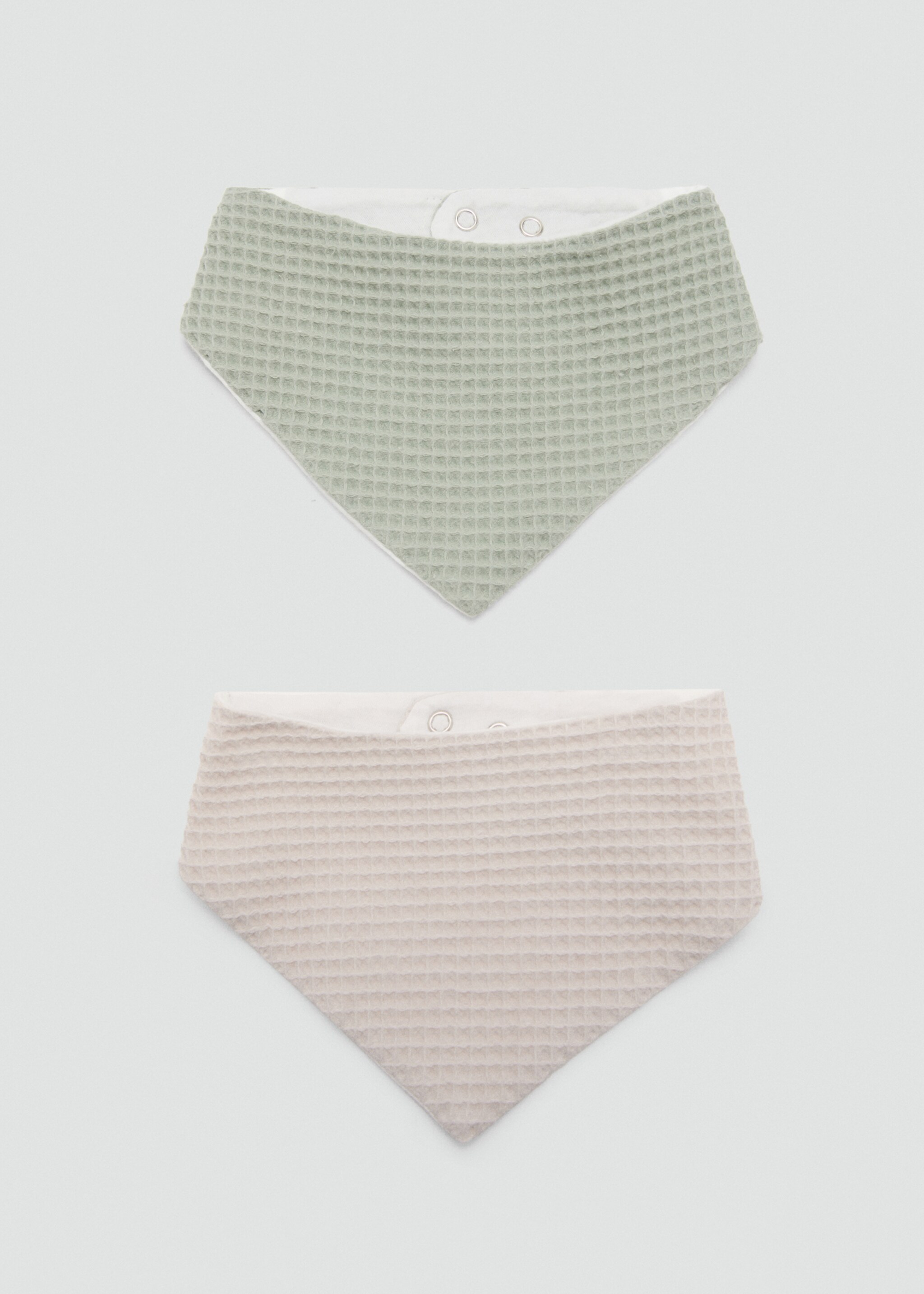 Pack 2 baberos algodón - Artículo sin modelo, Arena. Ref: 27054439-00.