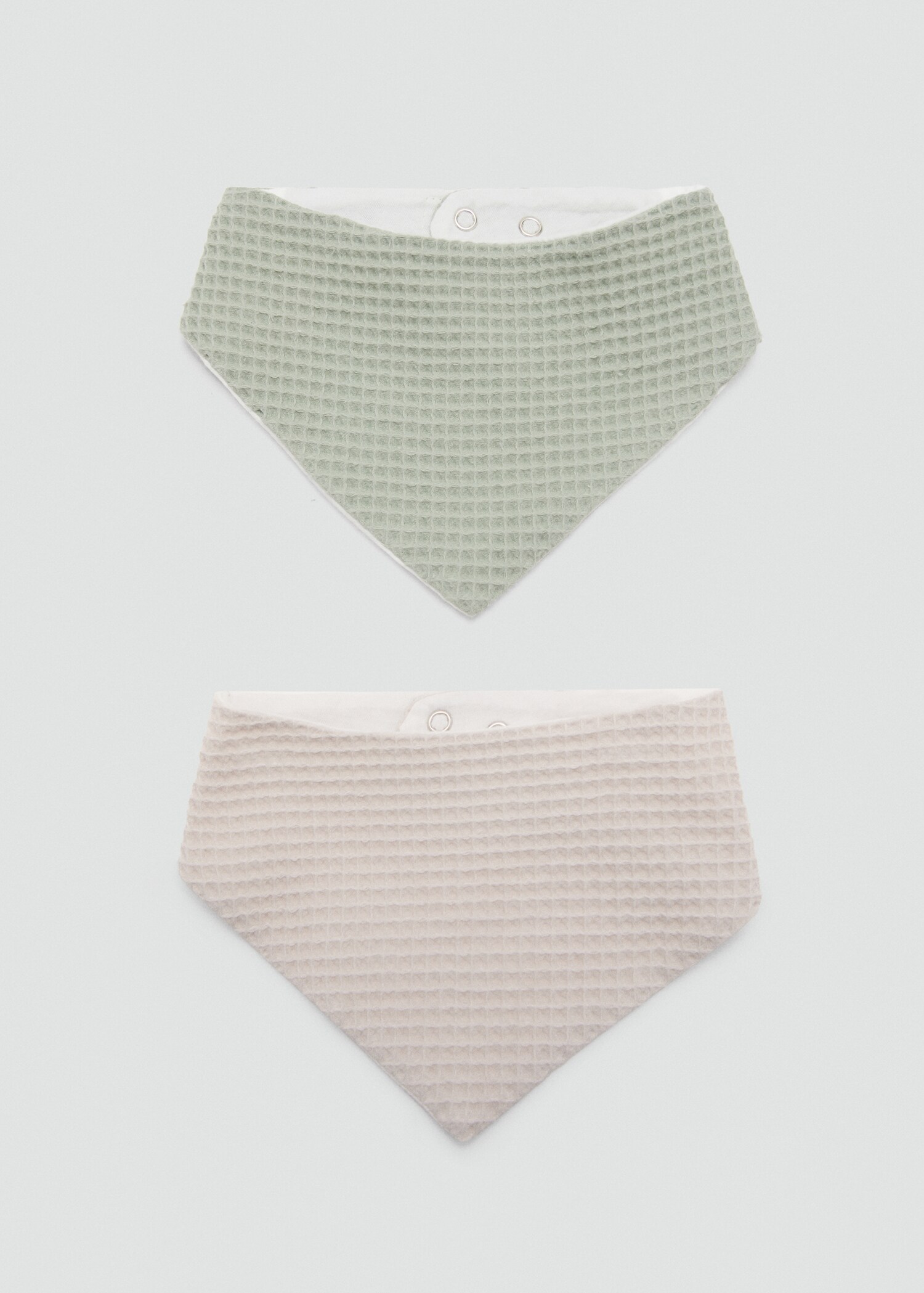 Pack 2 baberos algodón - Artículo sin modelo