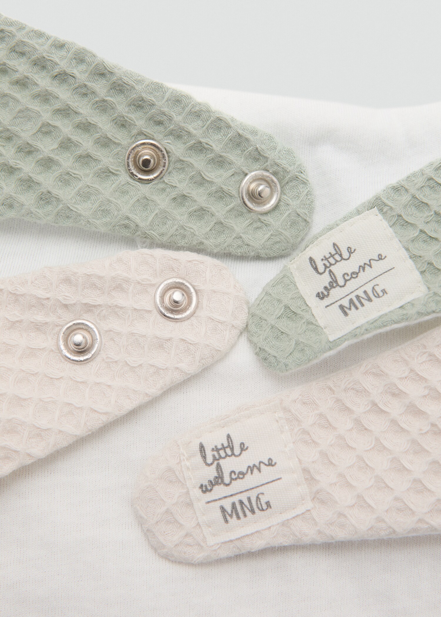 Pack 2 baberos algodón - Detalle del artículo 1