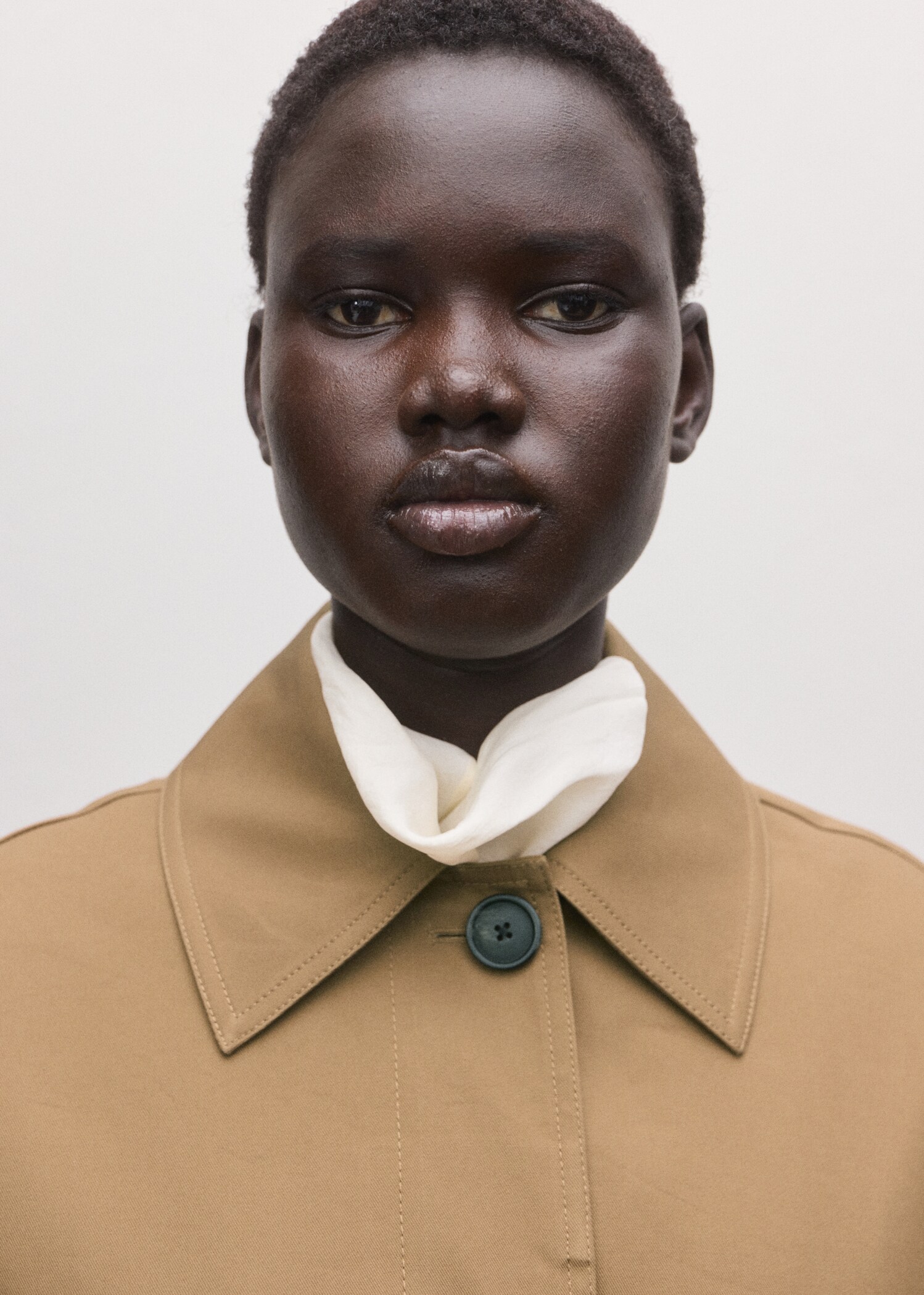 Trench algodón cinturón - Detalle del artículo 1