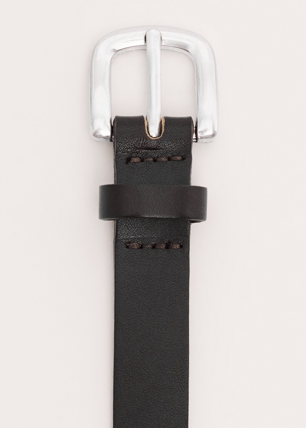Stud leather belt - image 4