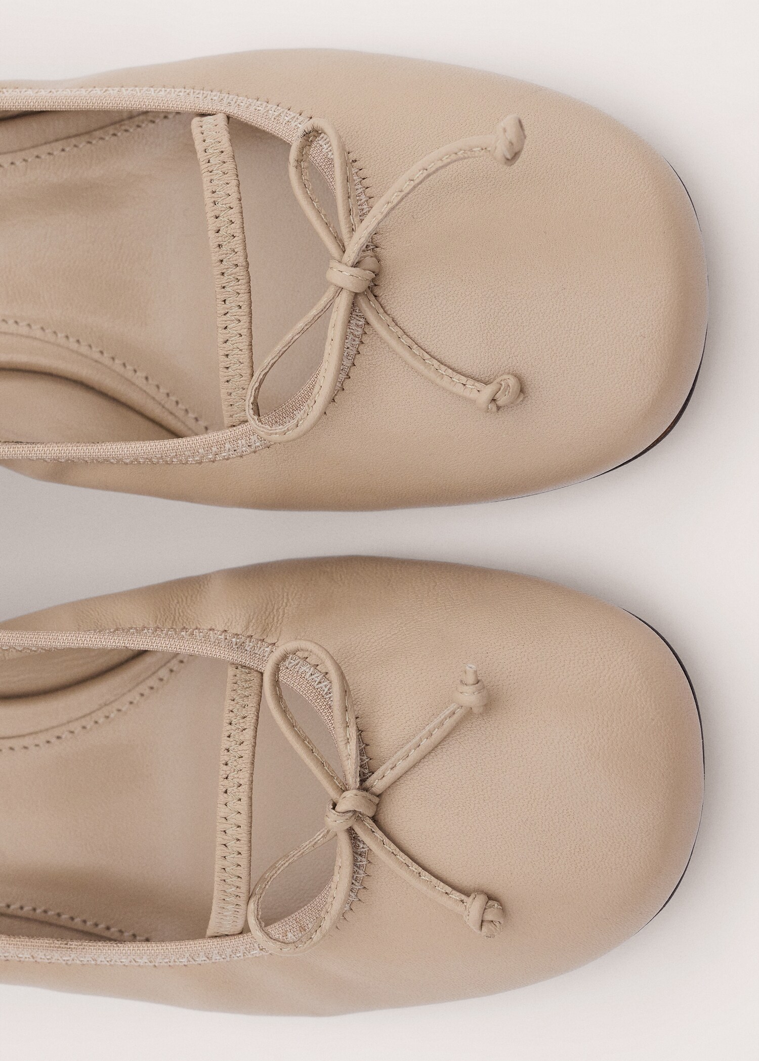 Block heel ballerina shoe - Details of the article 4