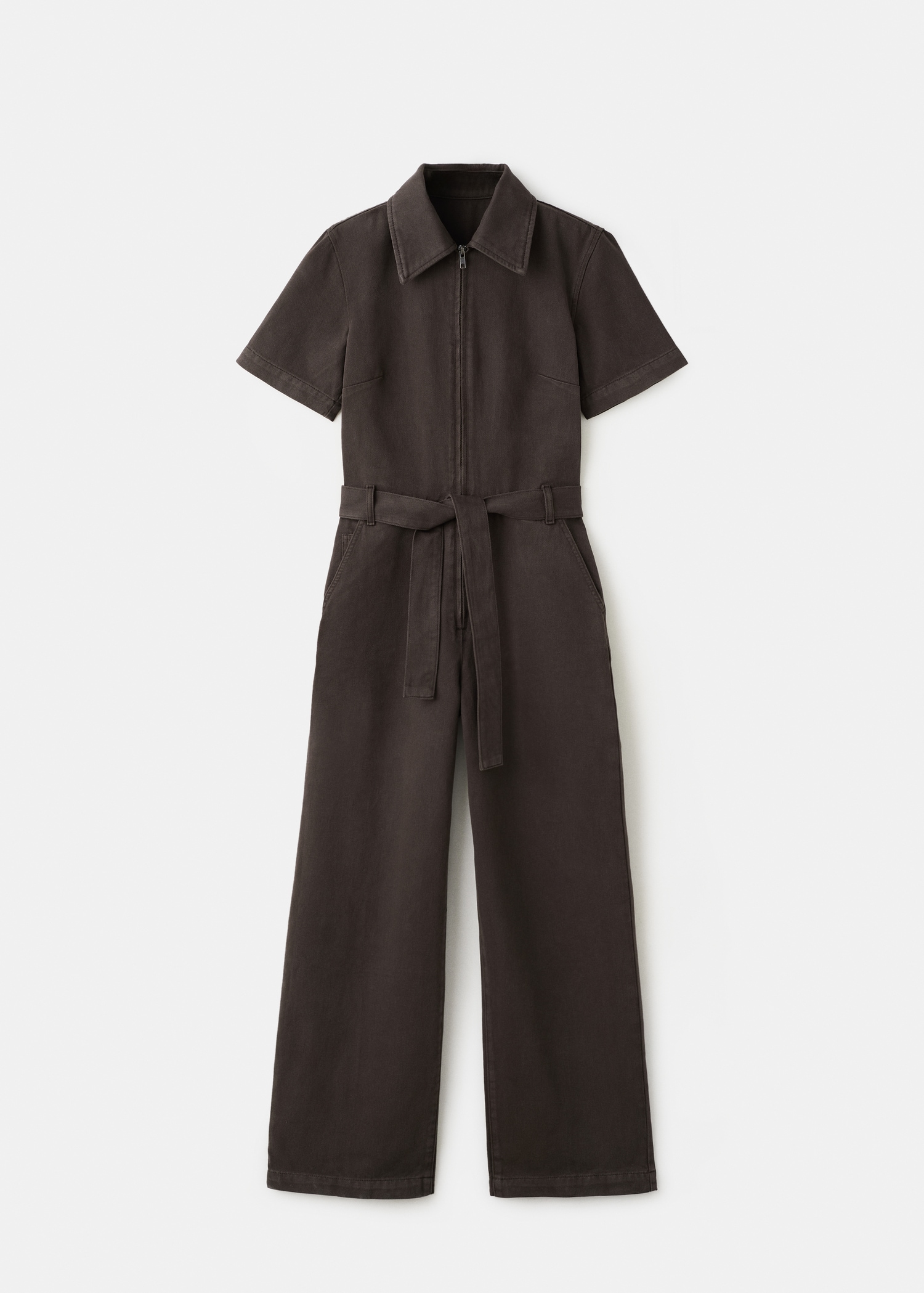 Combinaison denim fermeture Éclair - Article sans modèle