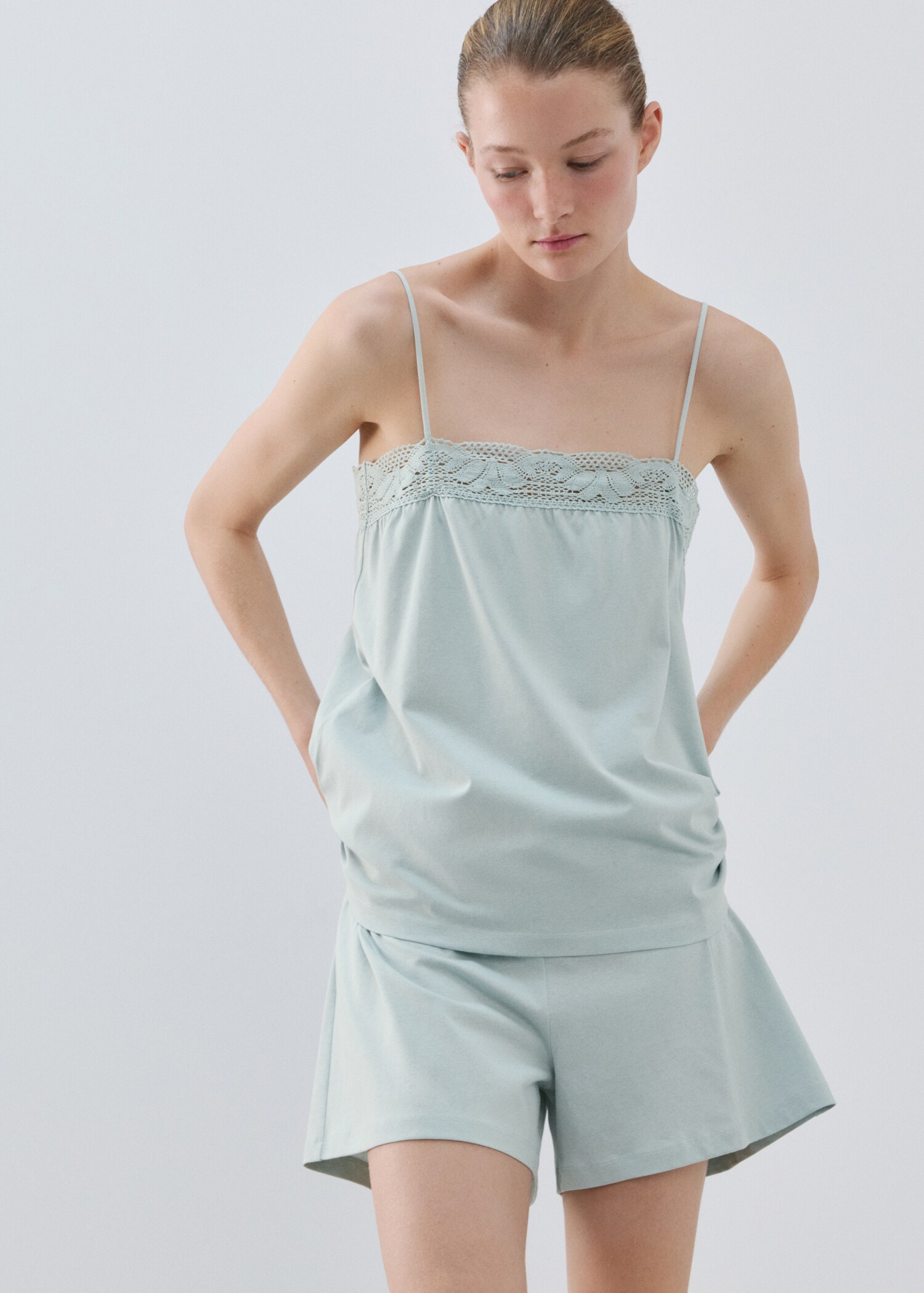 Short coton - Plan moyen