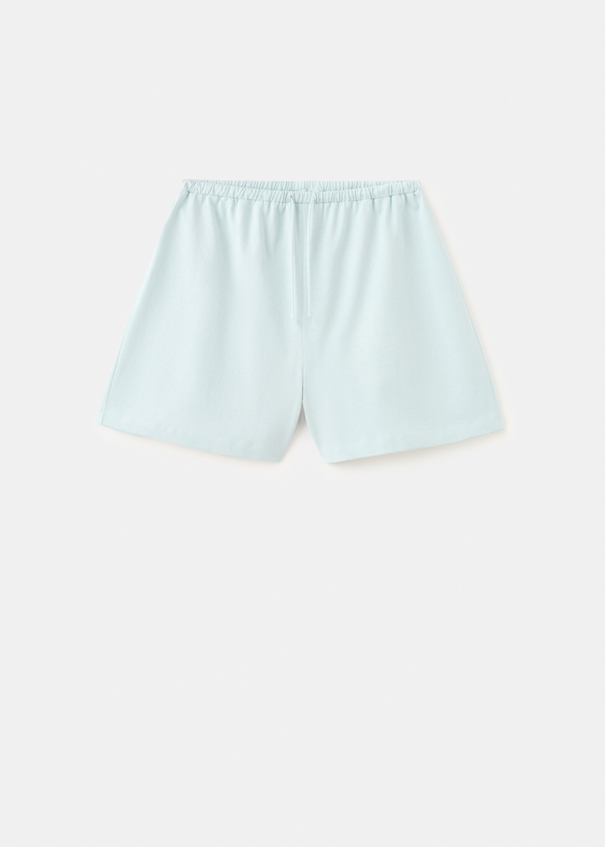 Cotton shorts - Article without model, Mint Green. Ref: 27054768-00.