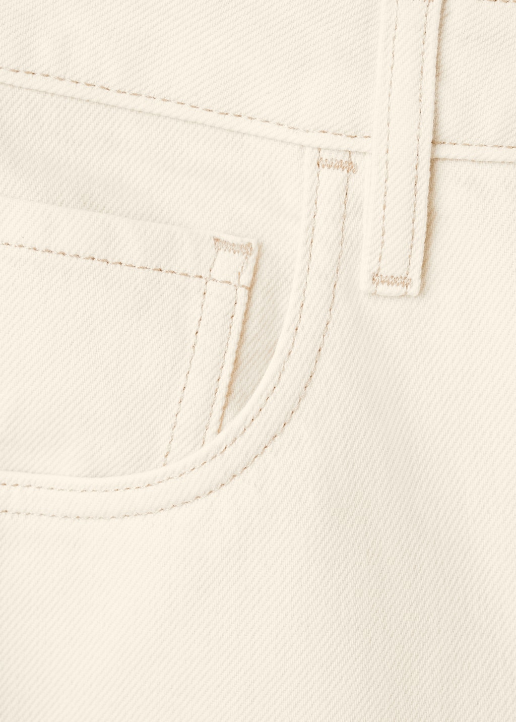 High-waisted barrel jeans - image 4