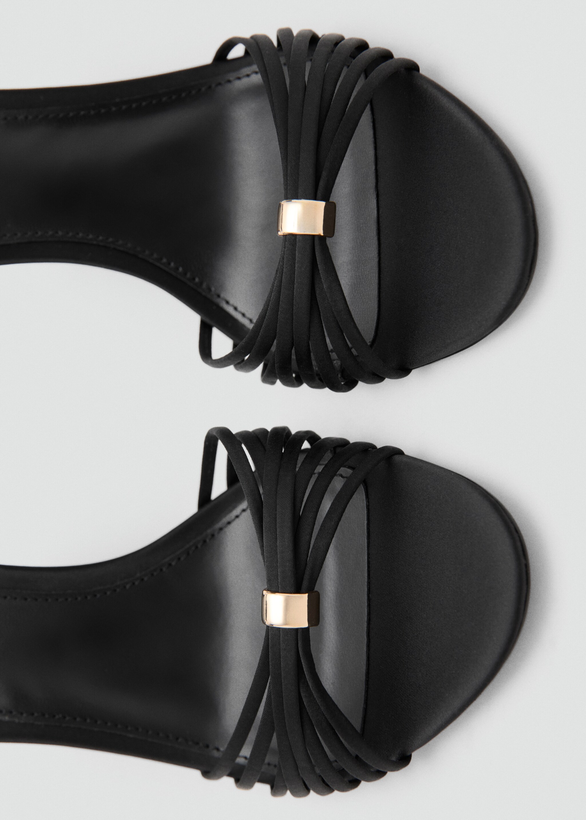 Sandalia tacón tiras - Detalle del artículo 2, Negro. Ref: 27054775-00.