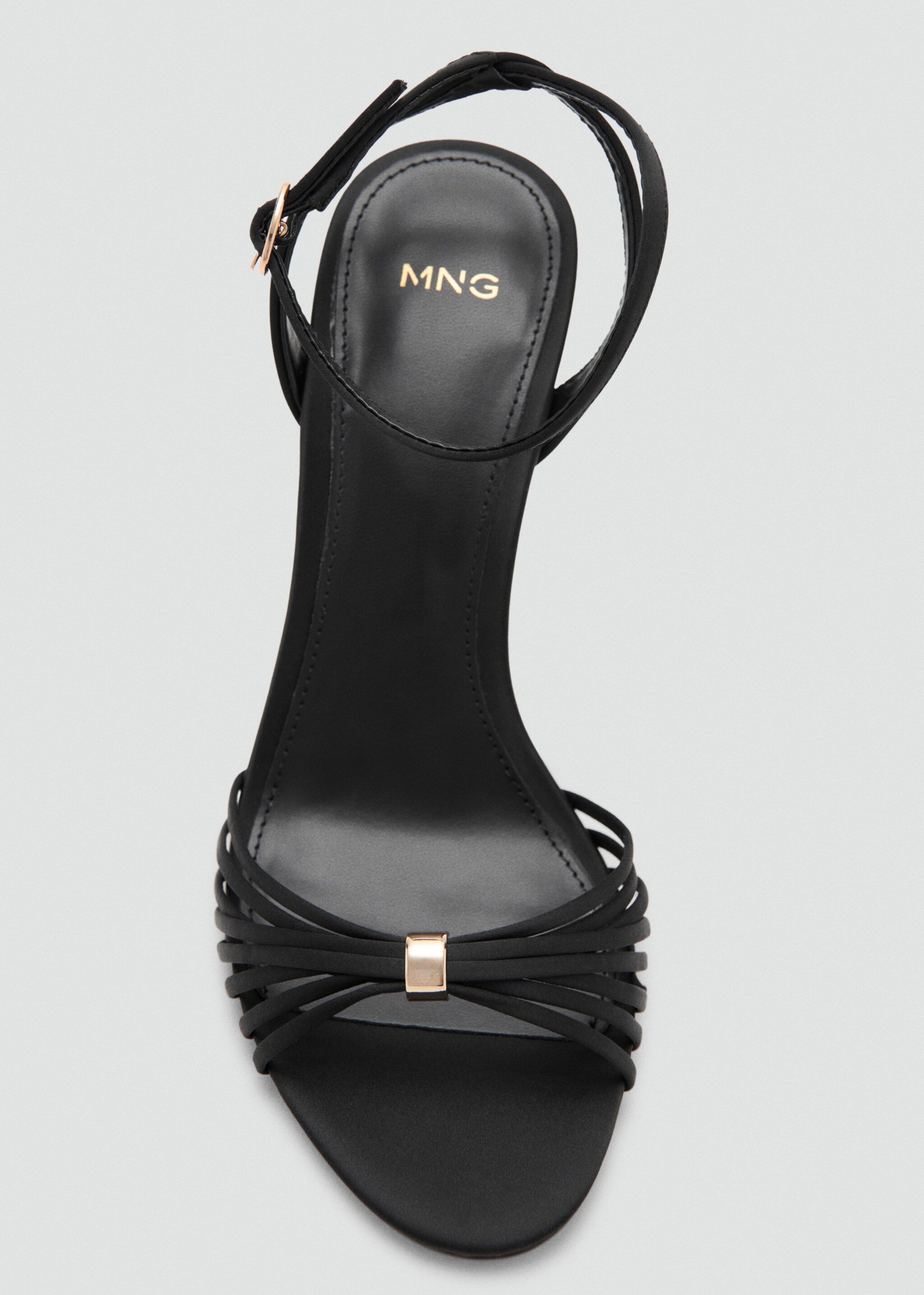 Sandalia tacón tiras - Detalle del artículo 3, Negro. Ref: 27054775-00.