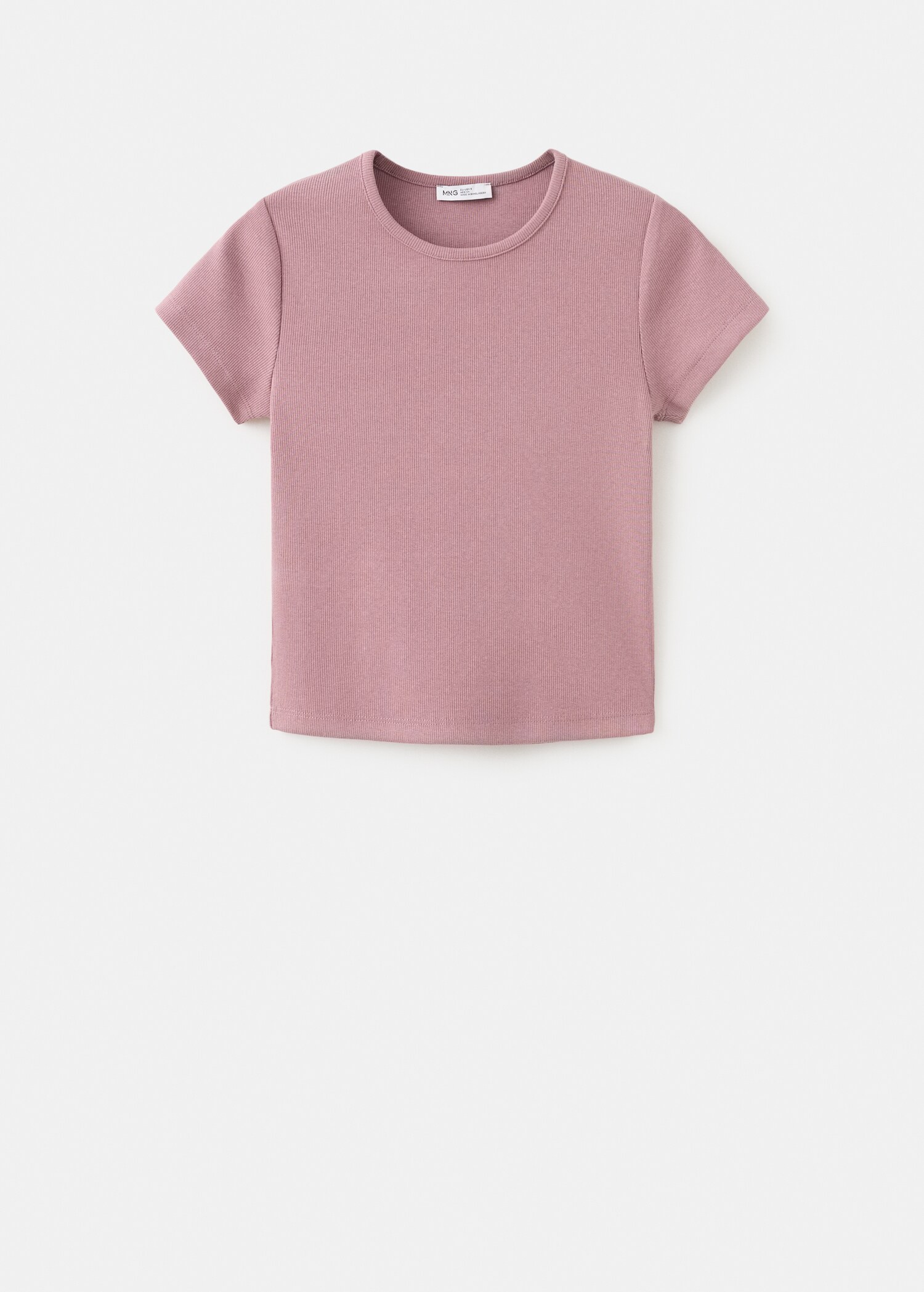 Knitted short-sleeve t-shirt - Article without model