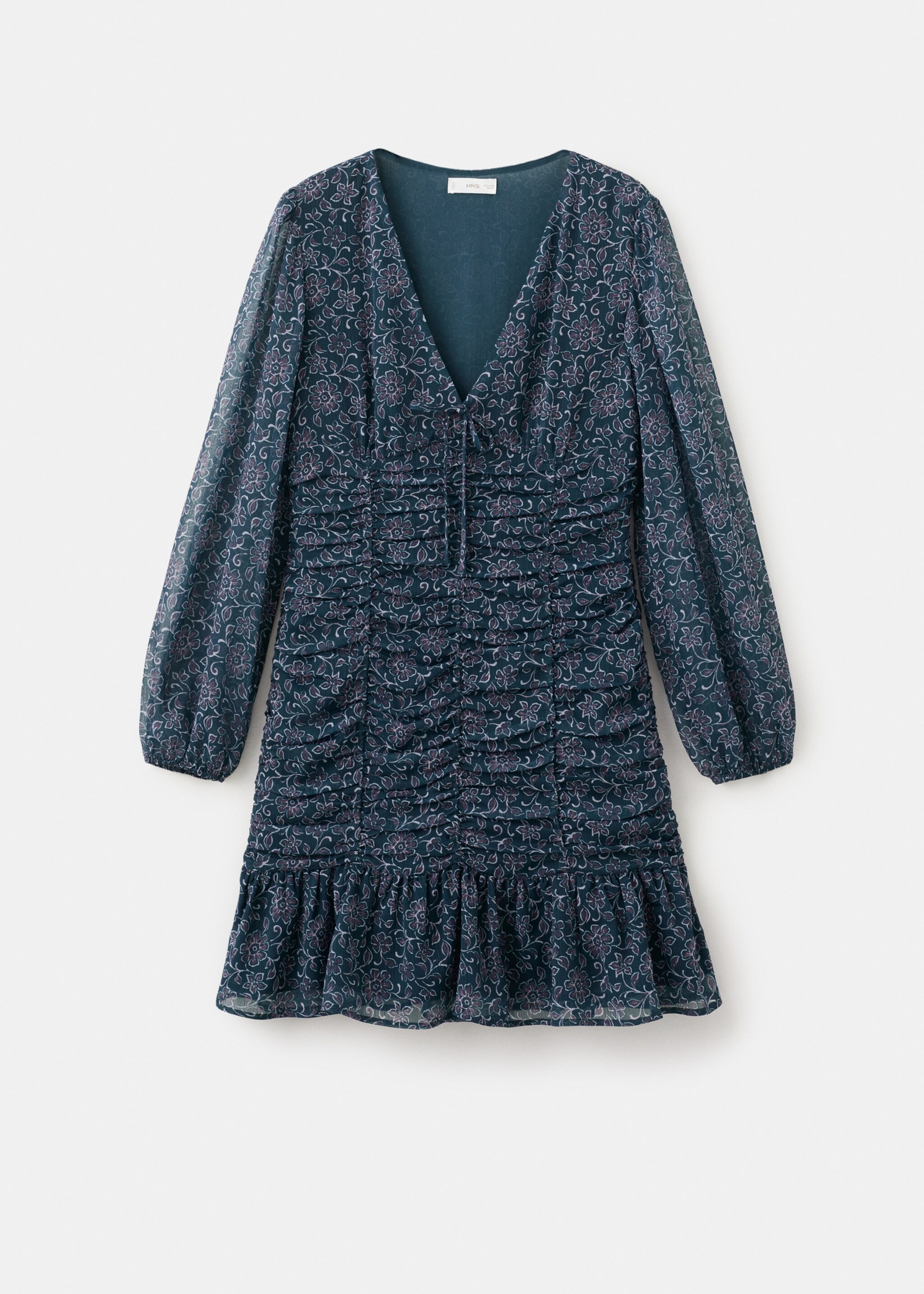 Robe elf - Article sans modèle, Bleu pétrole. Ref: 27054781-00.