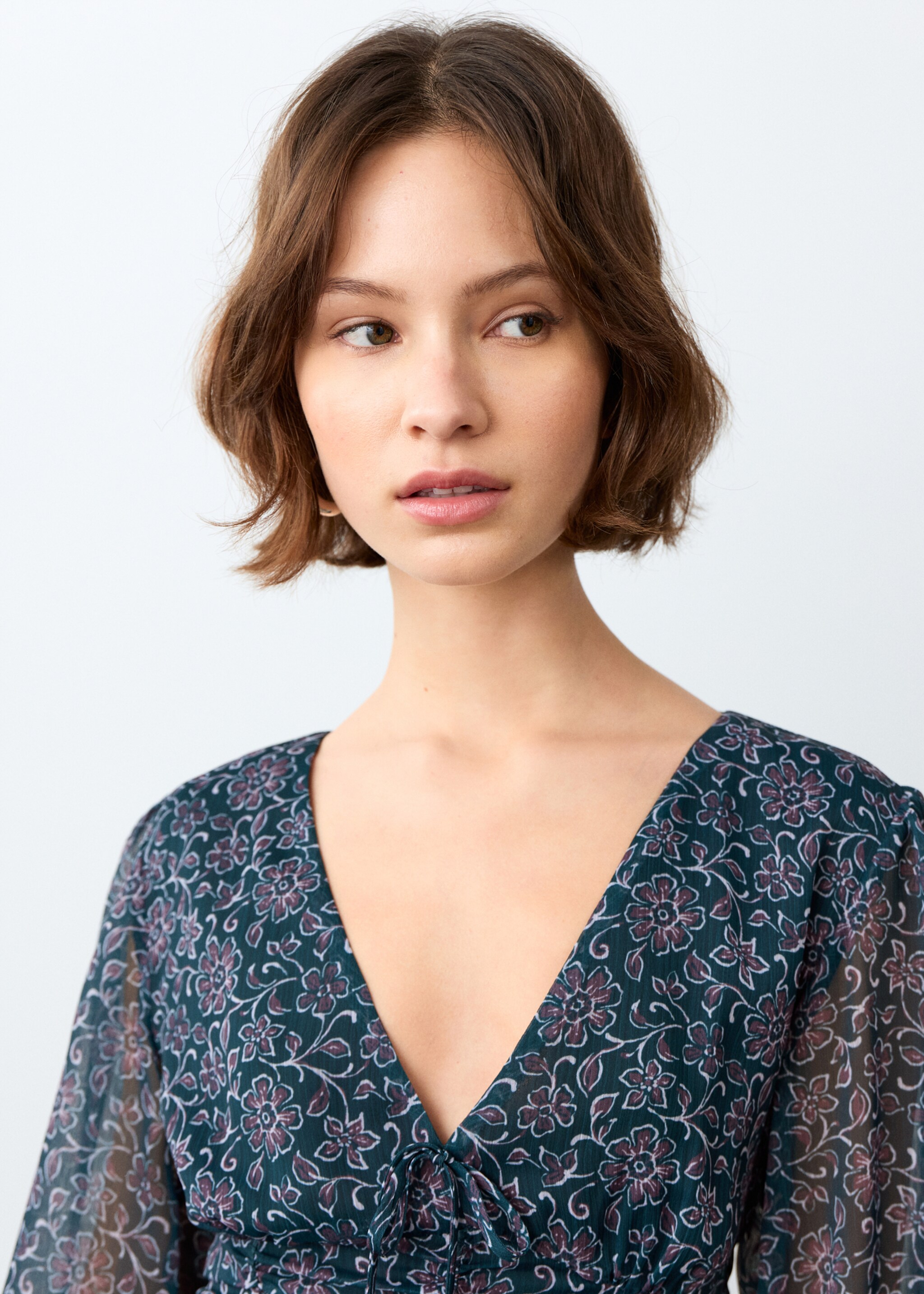 Robe elf - Détail de l'article 1, Bleu pétrole. Ref: 27054781-00.