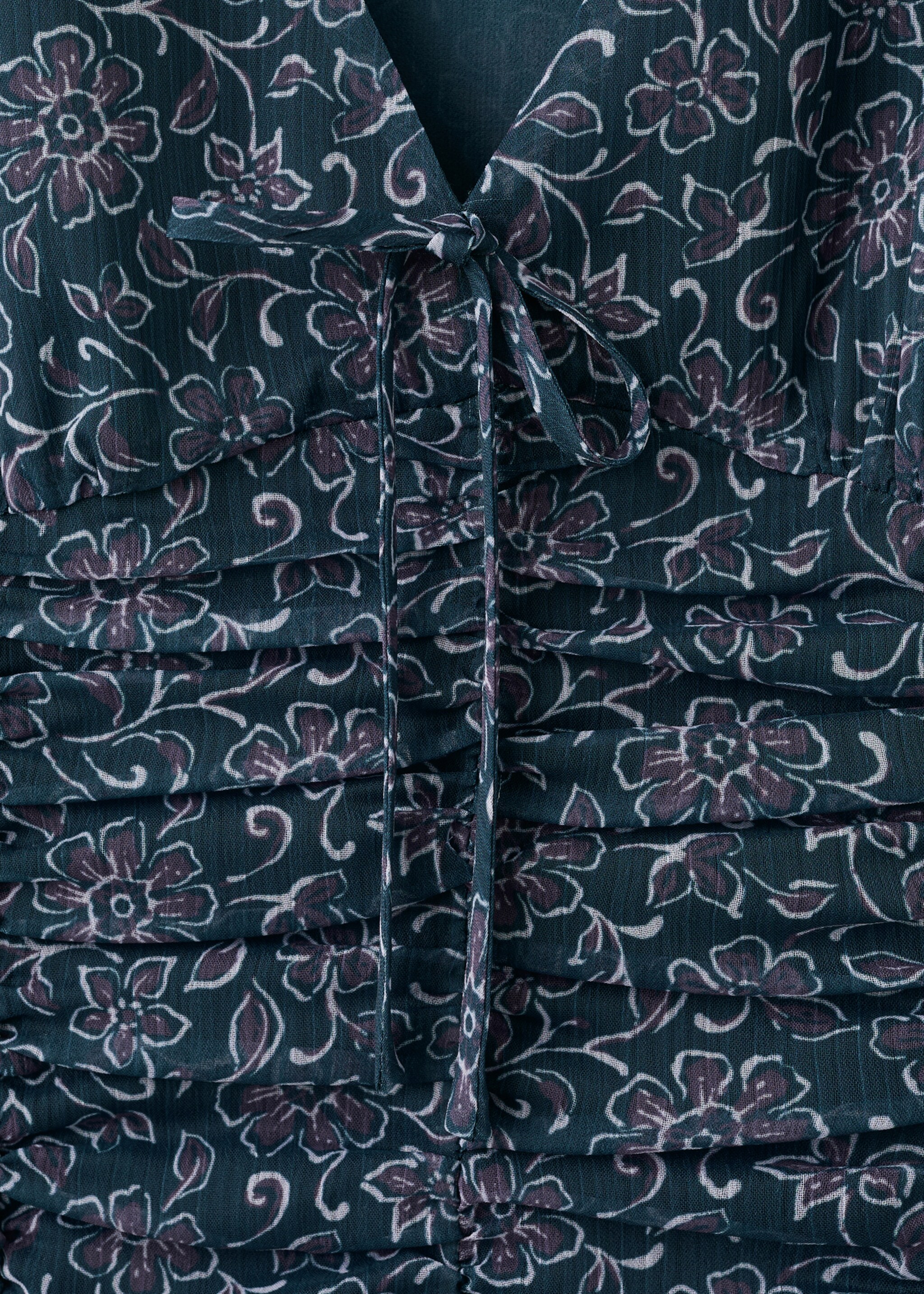 Robe elf - Détail de l'article 8, Bleu pétrole. Ref: 27054781-00.