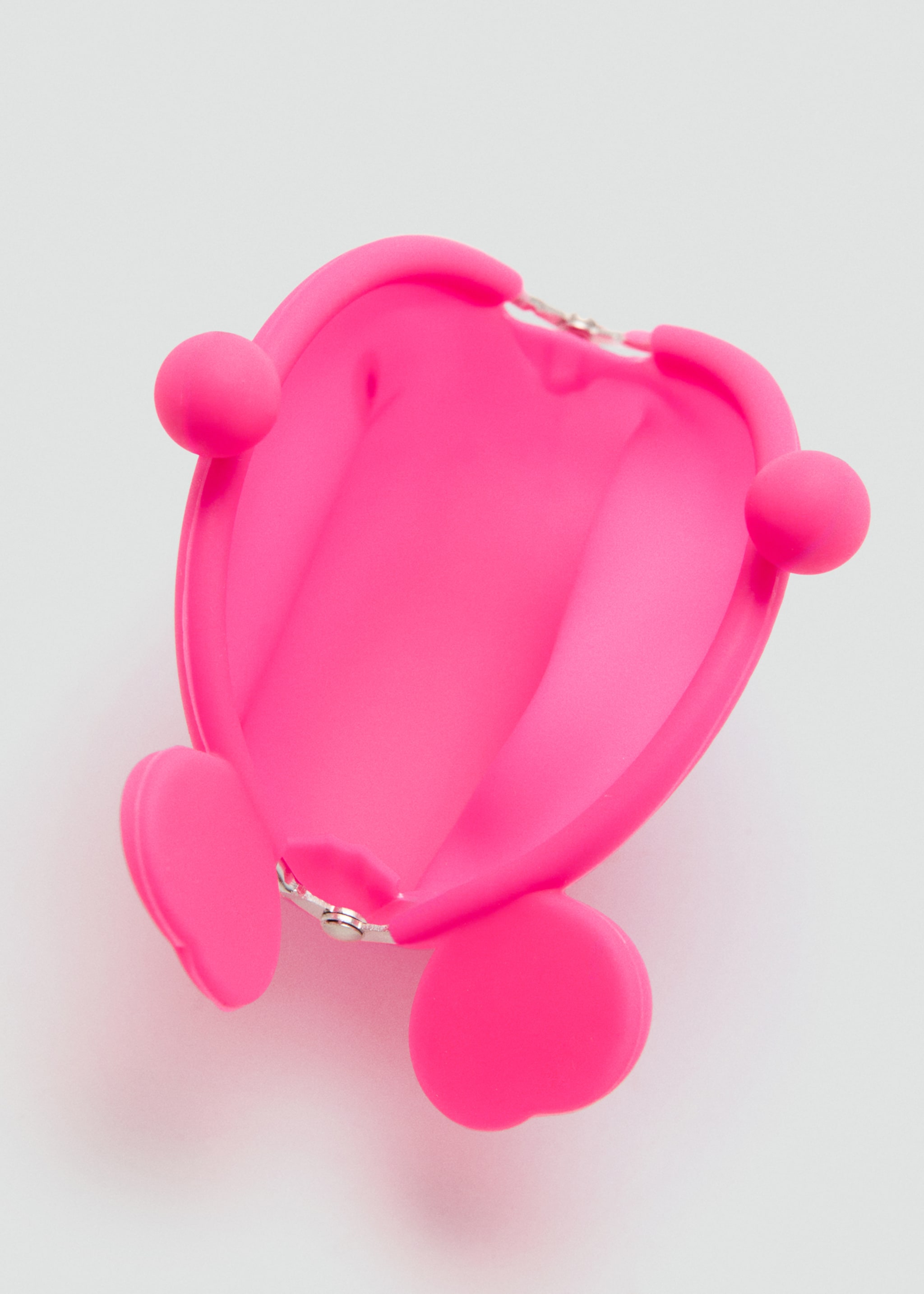 Fish design purse - Details of the article 2, Neon Pink. Ref: 27054782-00.