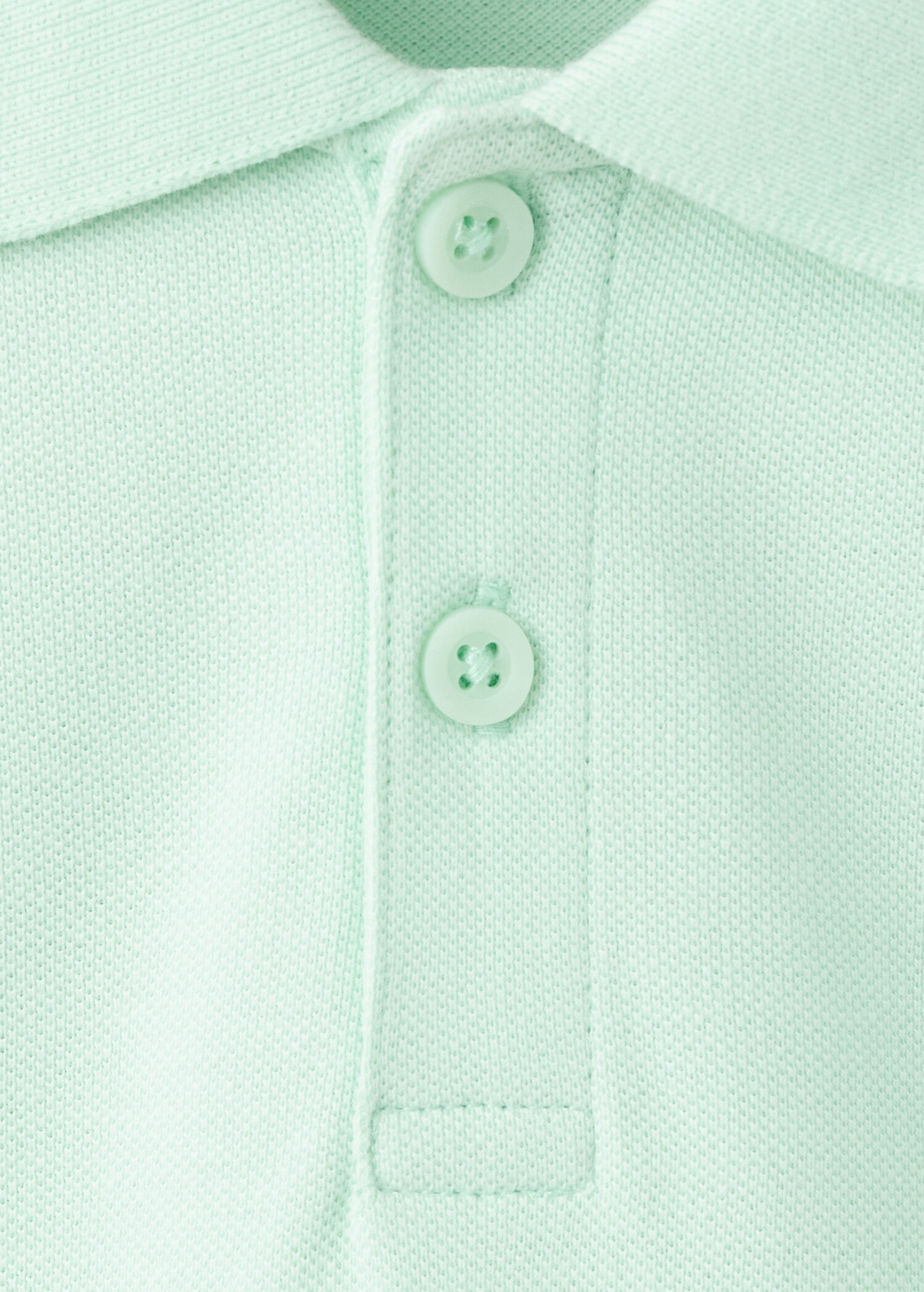 Cotton polo shirt - Details of the article 8