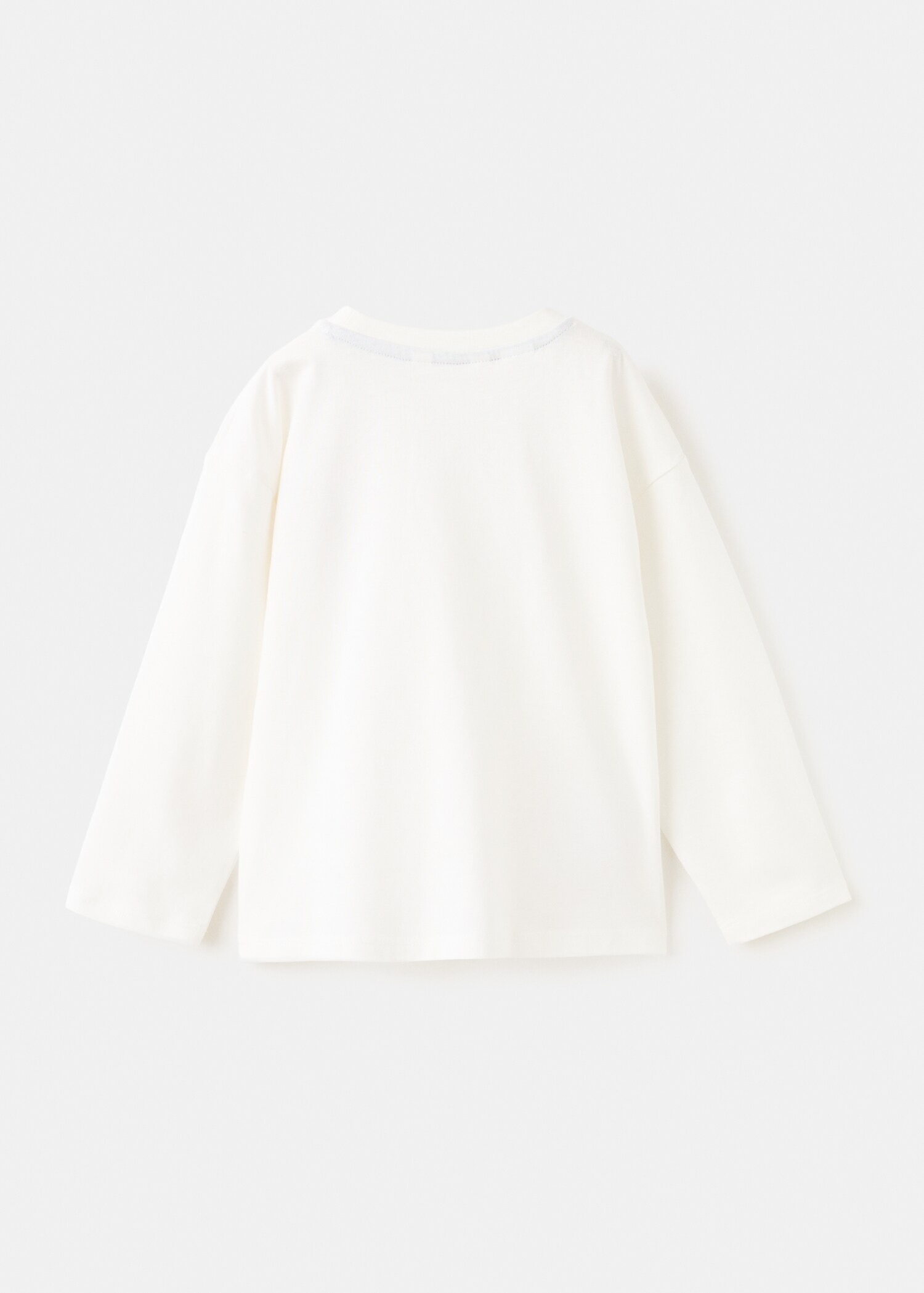 T-shirt en coton imprimé - Verso de l’article