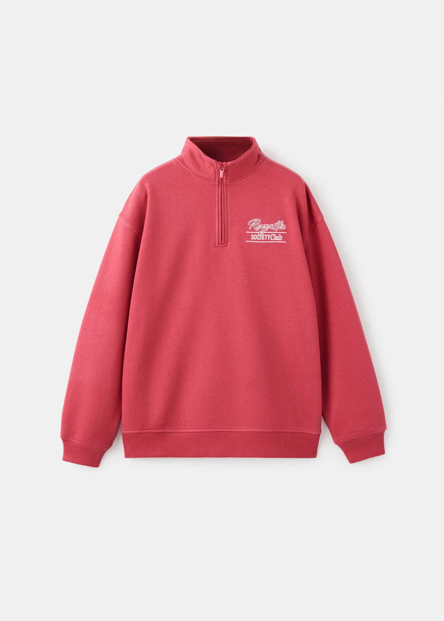 Perkins-neck cotton sweater - Article without model