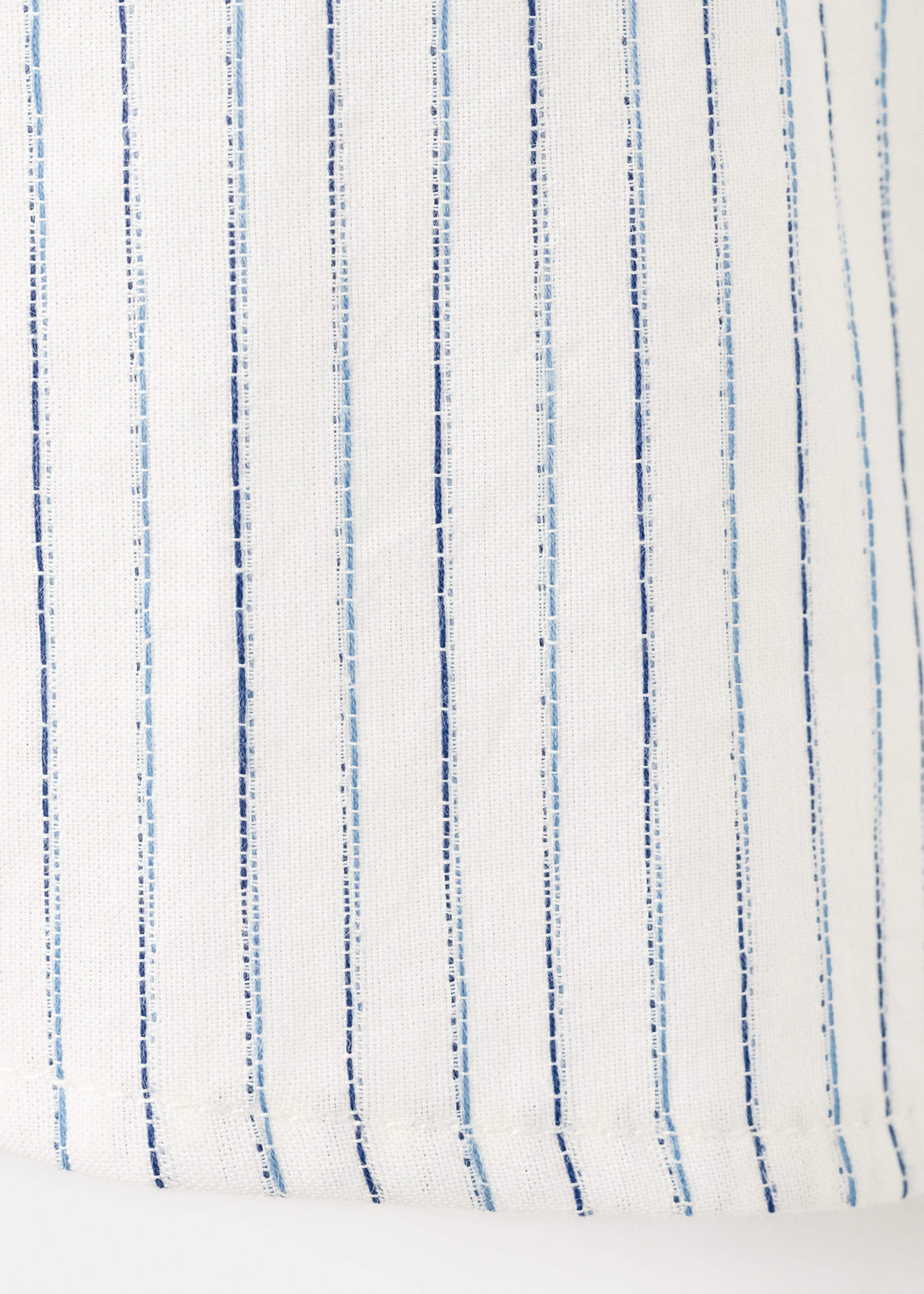 قميص مخطط بلونين - تفاصيل المنتج 0, بيج فاتح. Ref: 27055152-00.