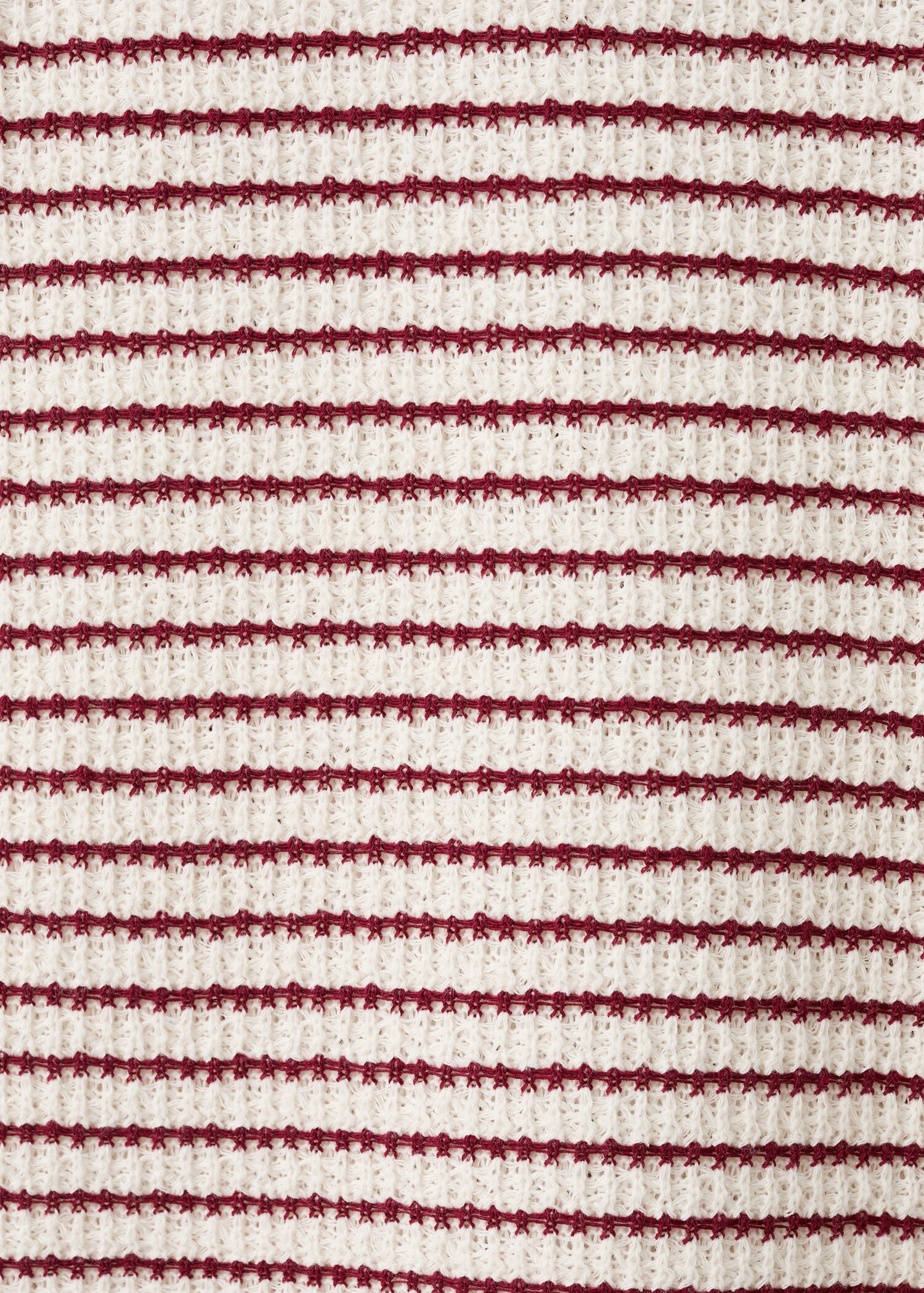 Striped knit trousers - Details of the article 0