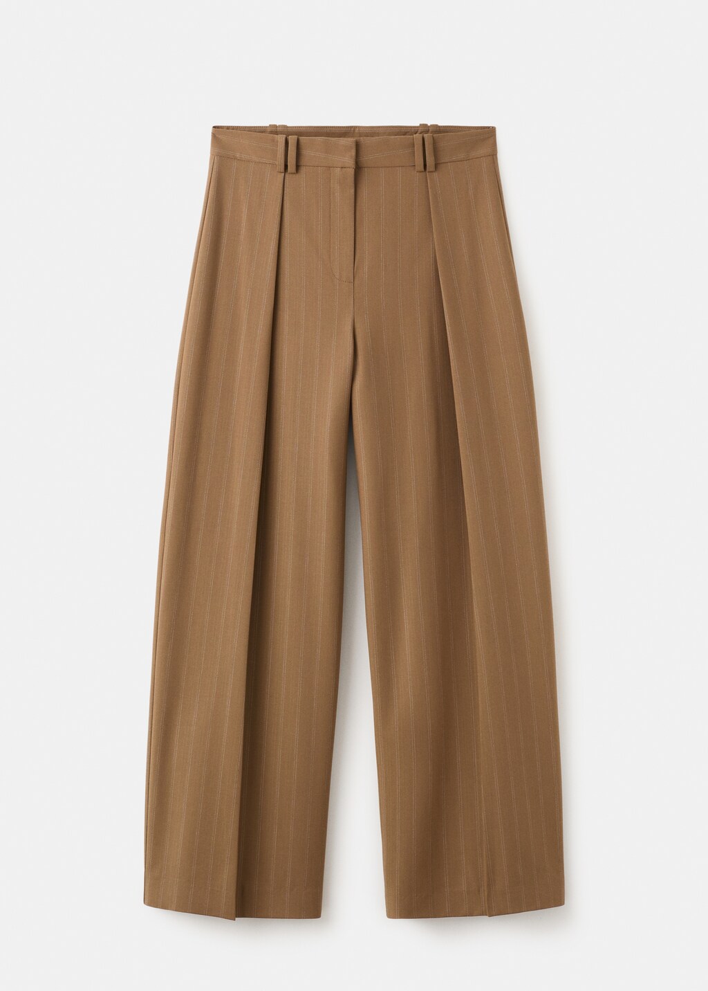 Pinstripe suit trousers - image 3