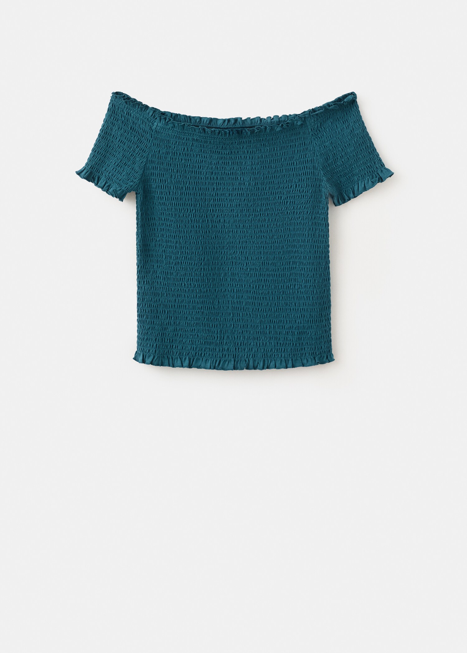 Top crop froncé - Article sans modèle