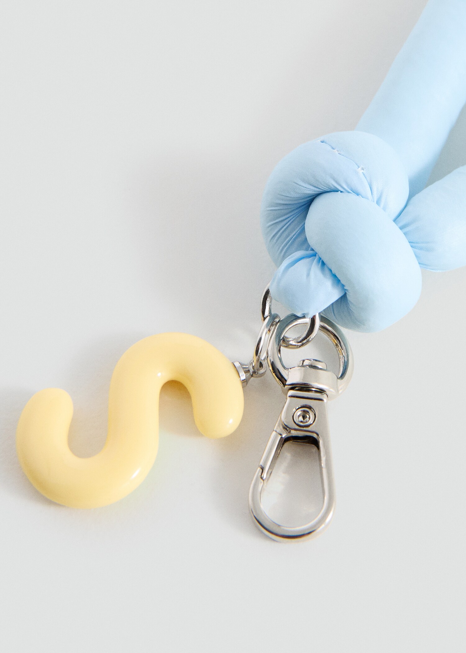 Key ring with initials - Medium plane