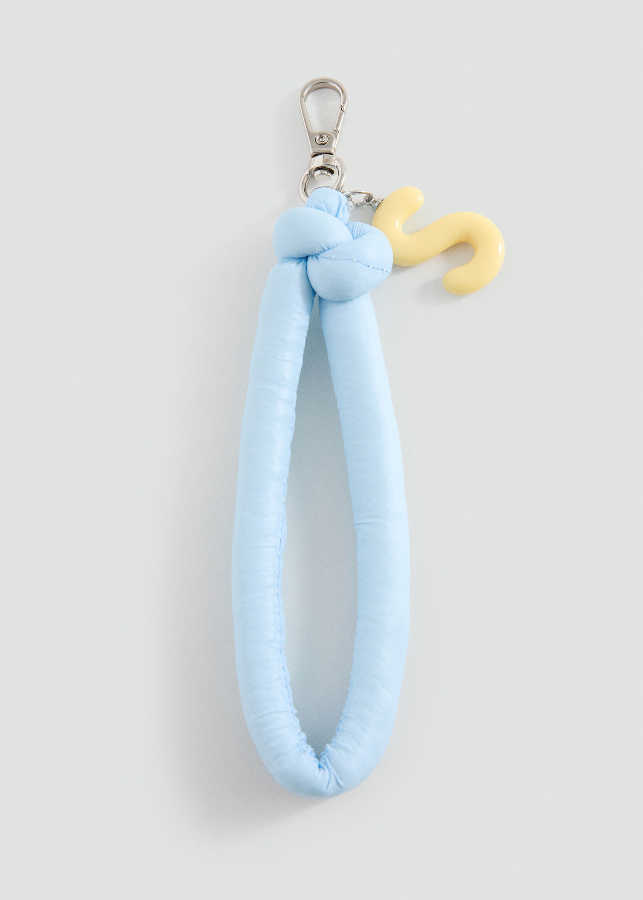 Key ring with initials - Article without model, Blue. Ref: 27055161-00.
