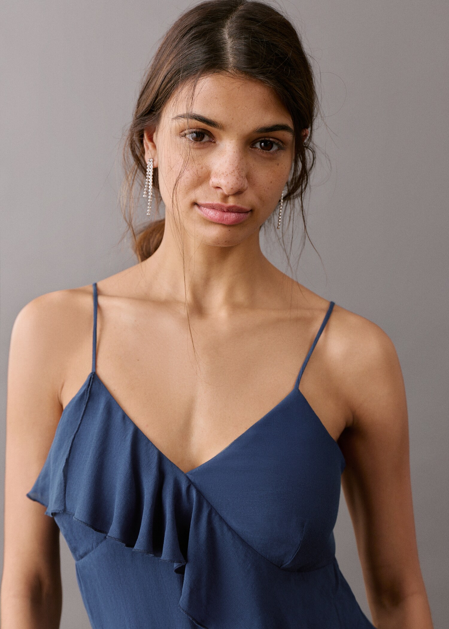 Ruffles flowy dress - Details of the article 1