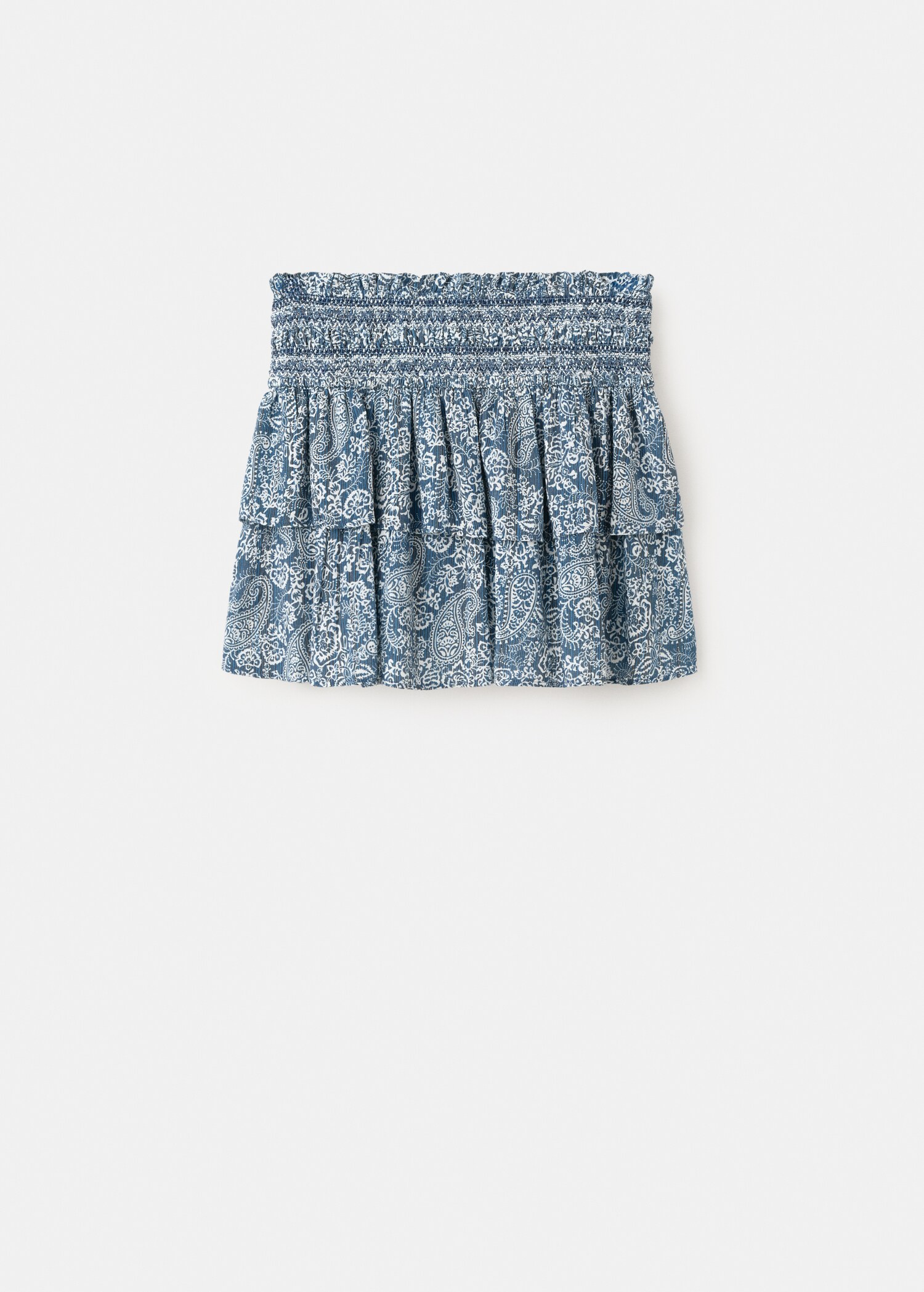 Printed short skirt - Article without model