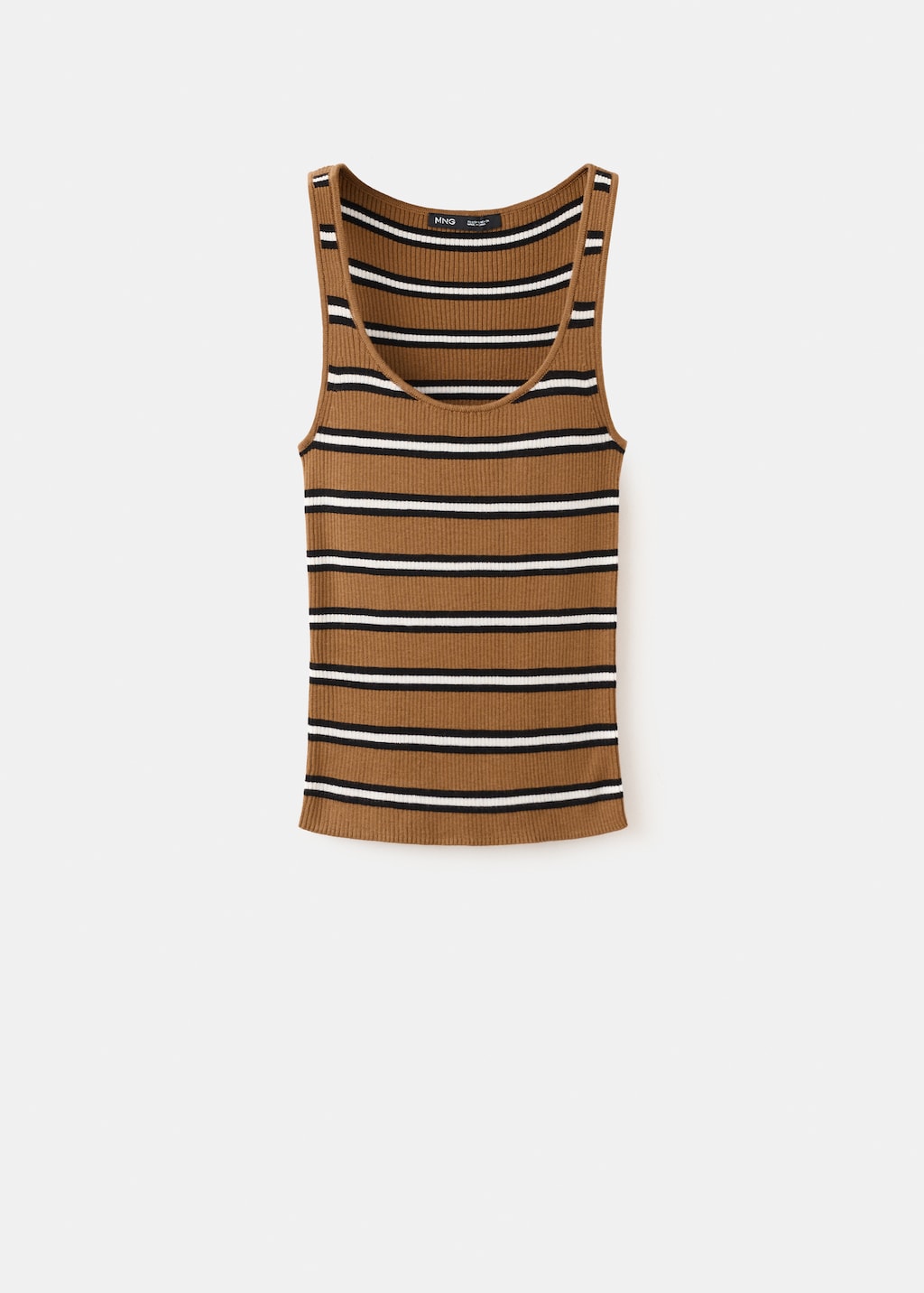 Striped knit top - image 5
