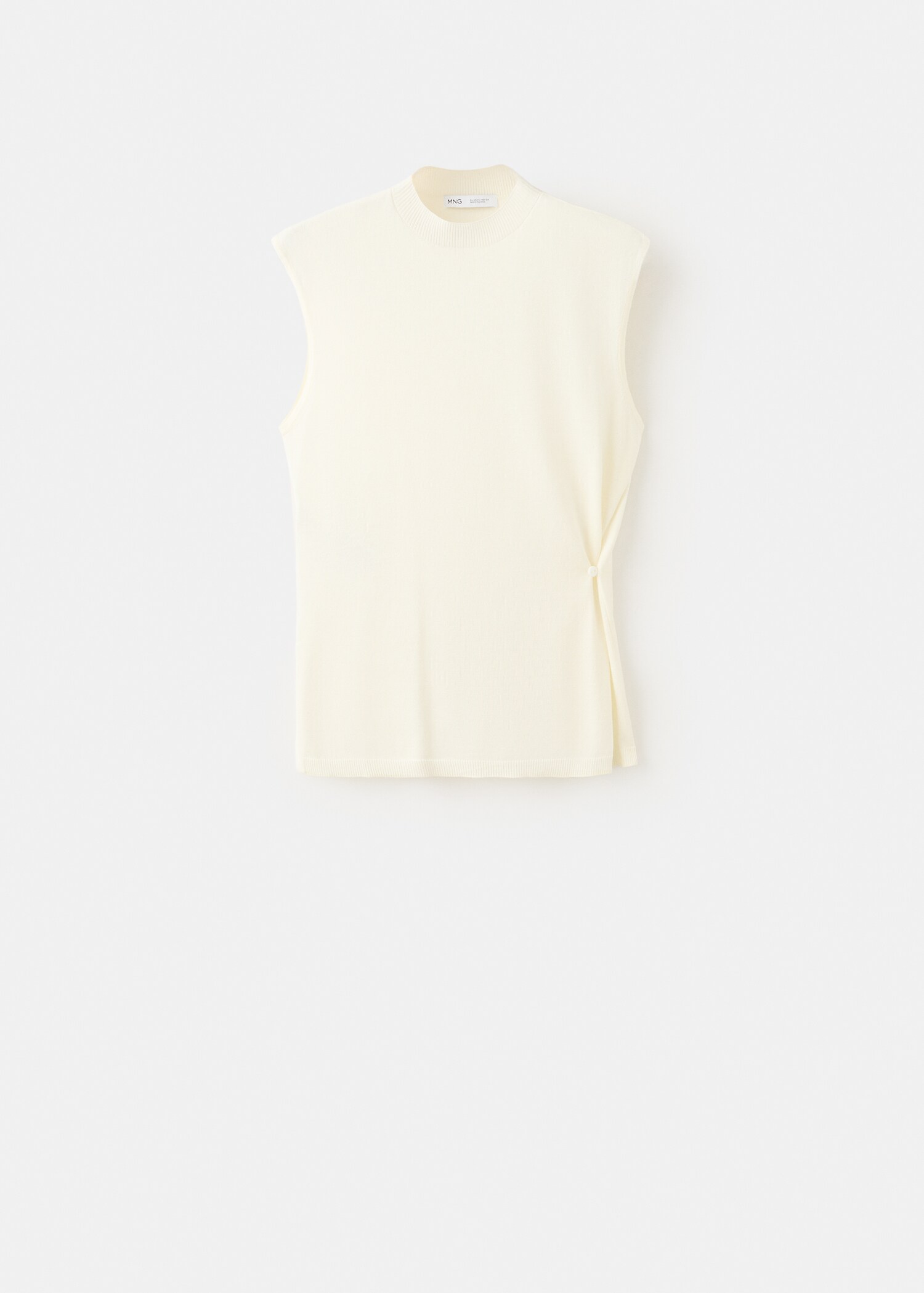 Top maille froncé sur le côté - Article sans modèle